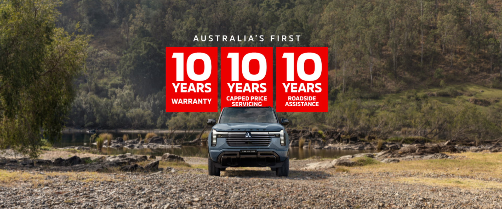 Mitsubishi 10-10-10: A Decade of Value banner