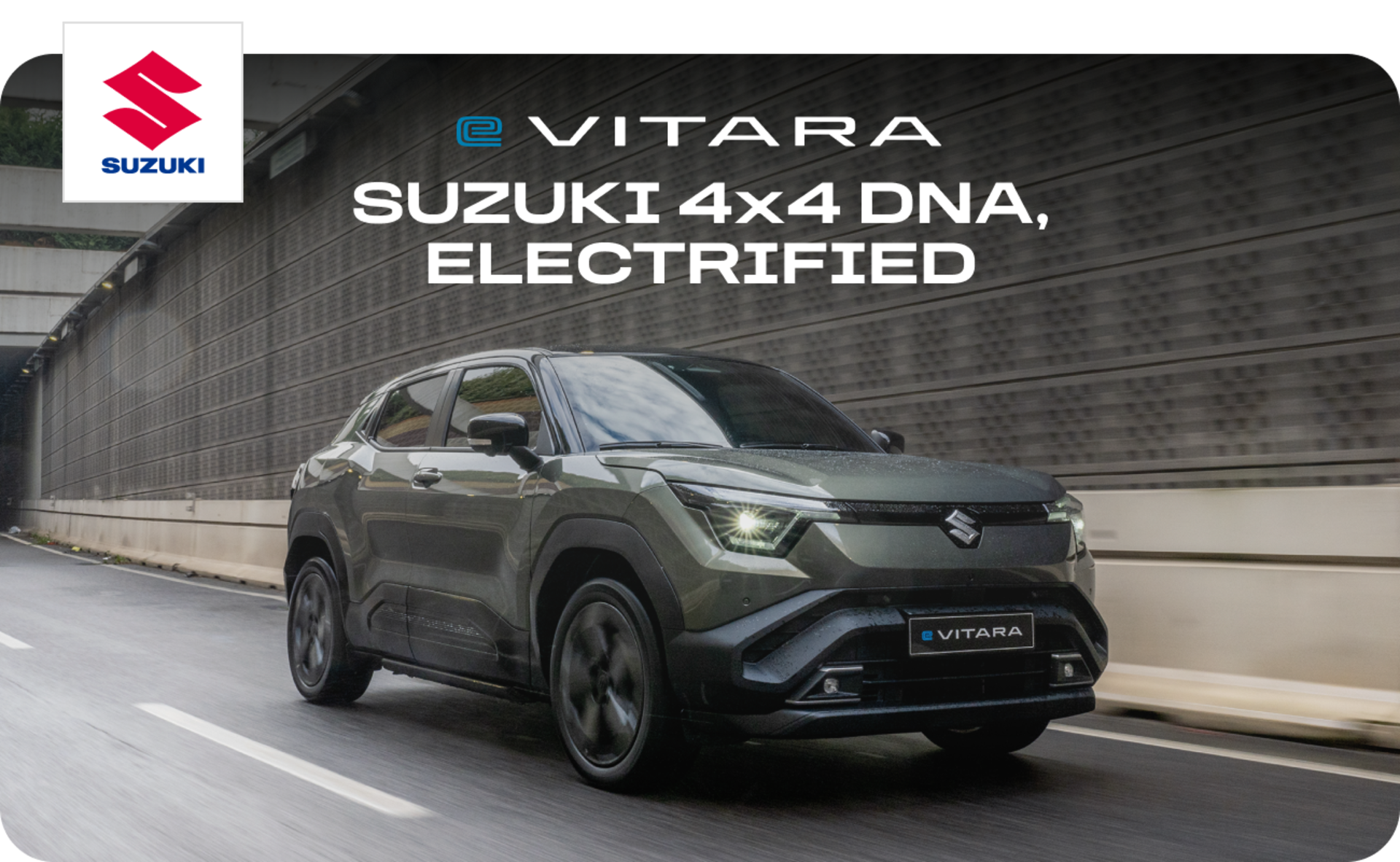 Meet the All-New Suzuki e VITARA banner
