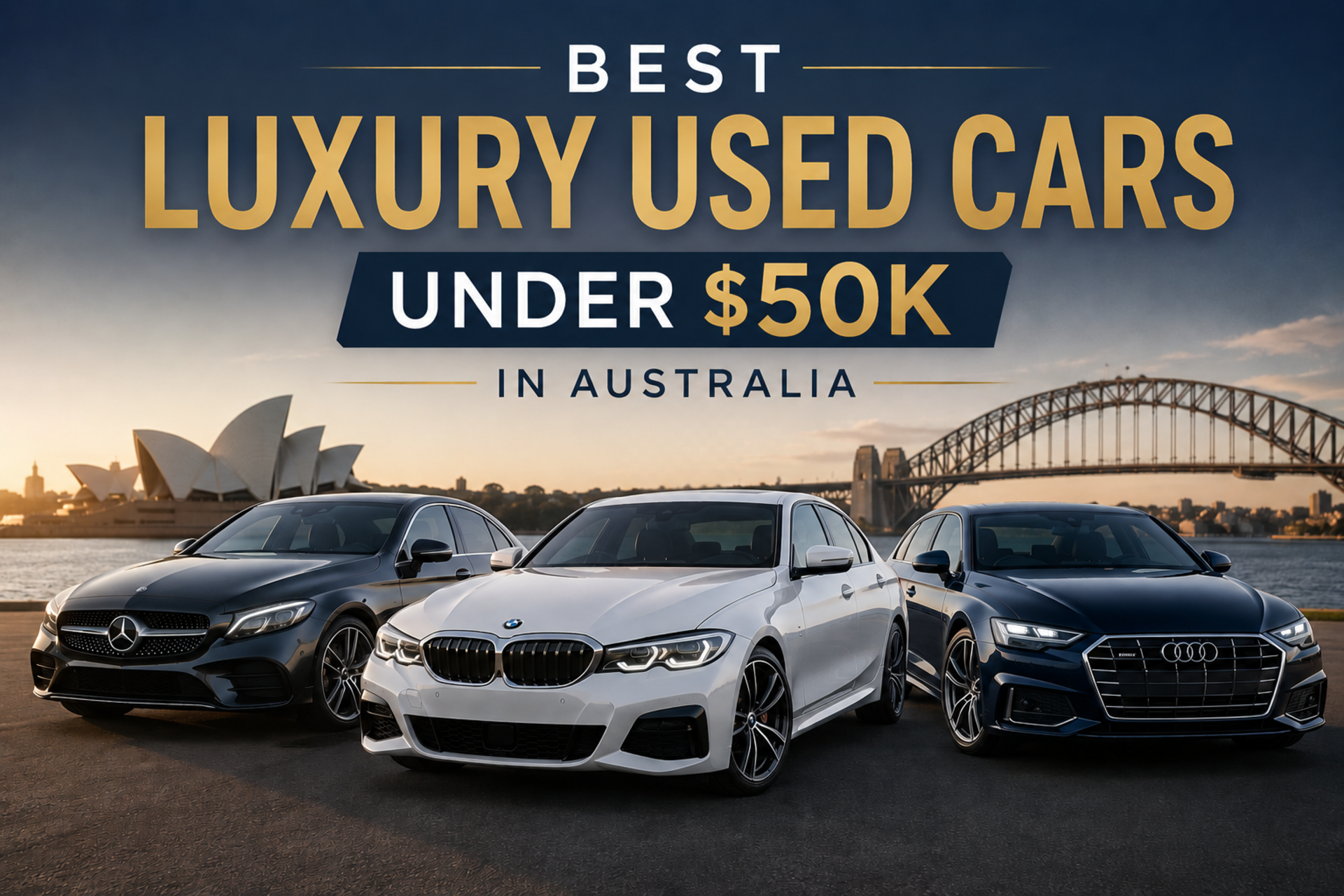 Best Luxury Used Cars Under $50k in Australia banner