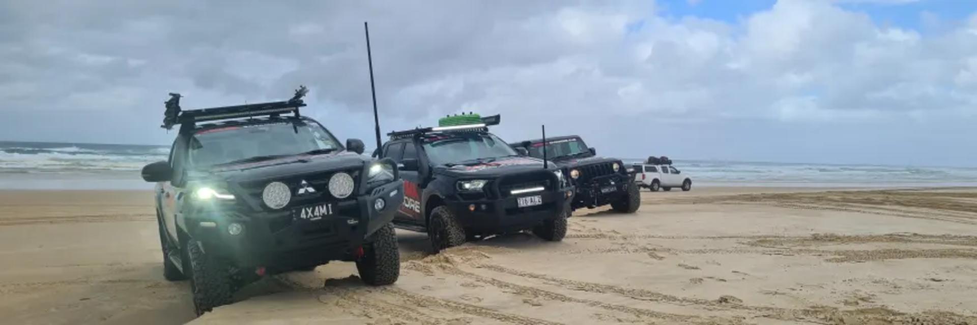 4X4XMORE Best Beaches: Fraser Island banner