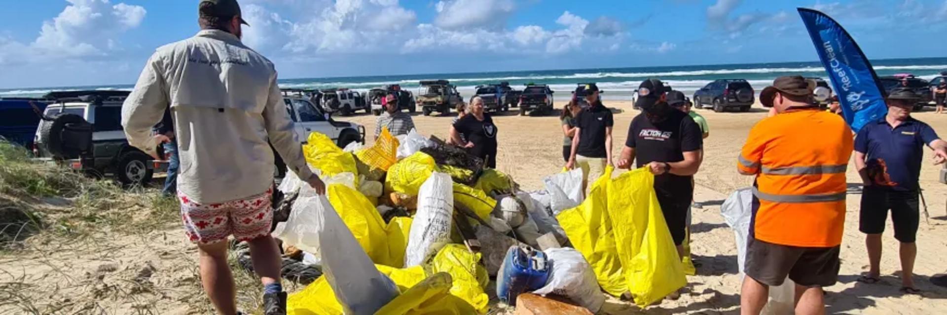 Fraser Island Clean Up banner