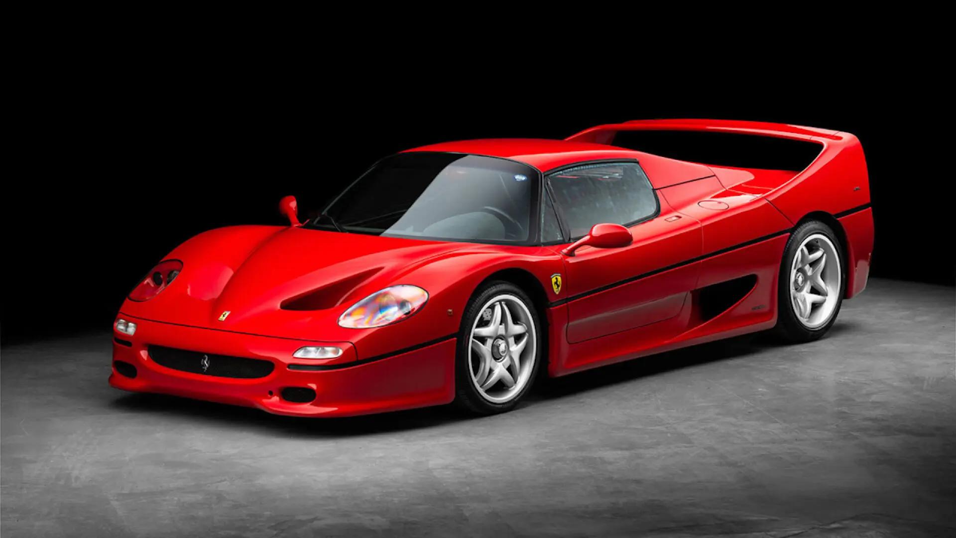 The stunning Ferrari F50