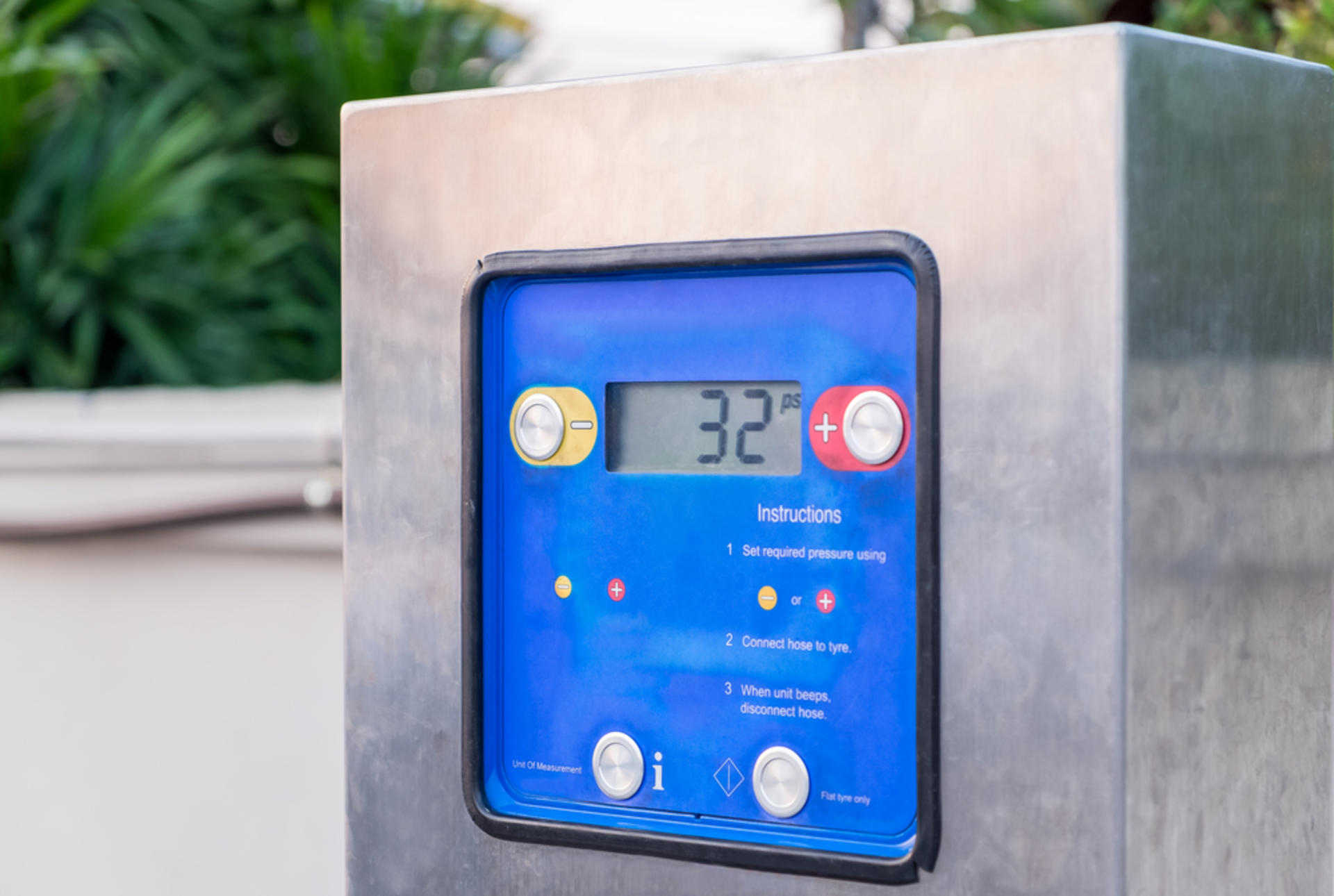 PSI - tyre pressure guide