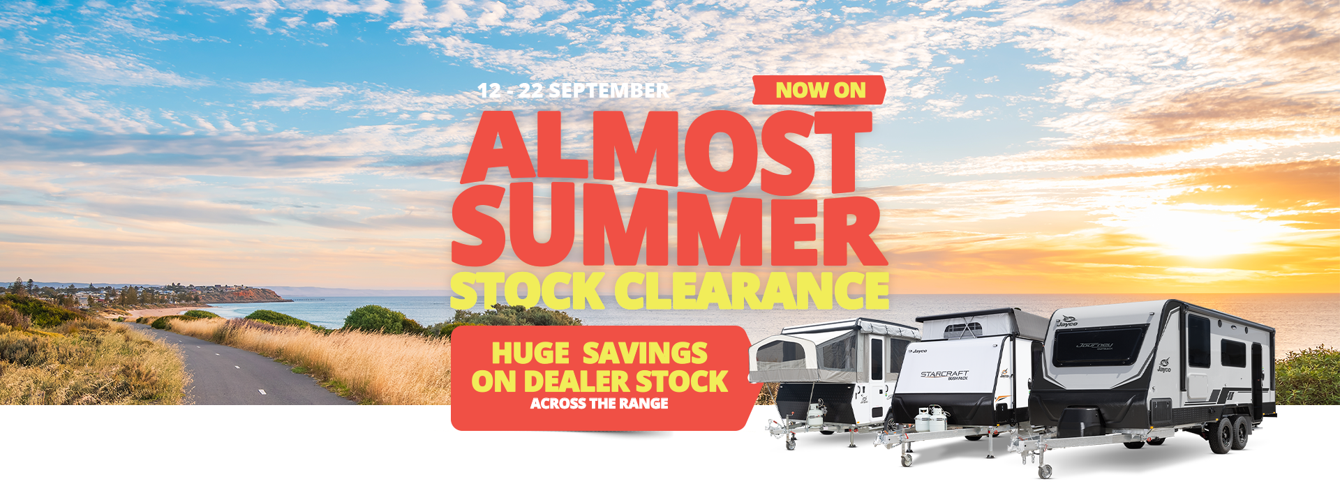 NOW ON! 10 Days Only! banner