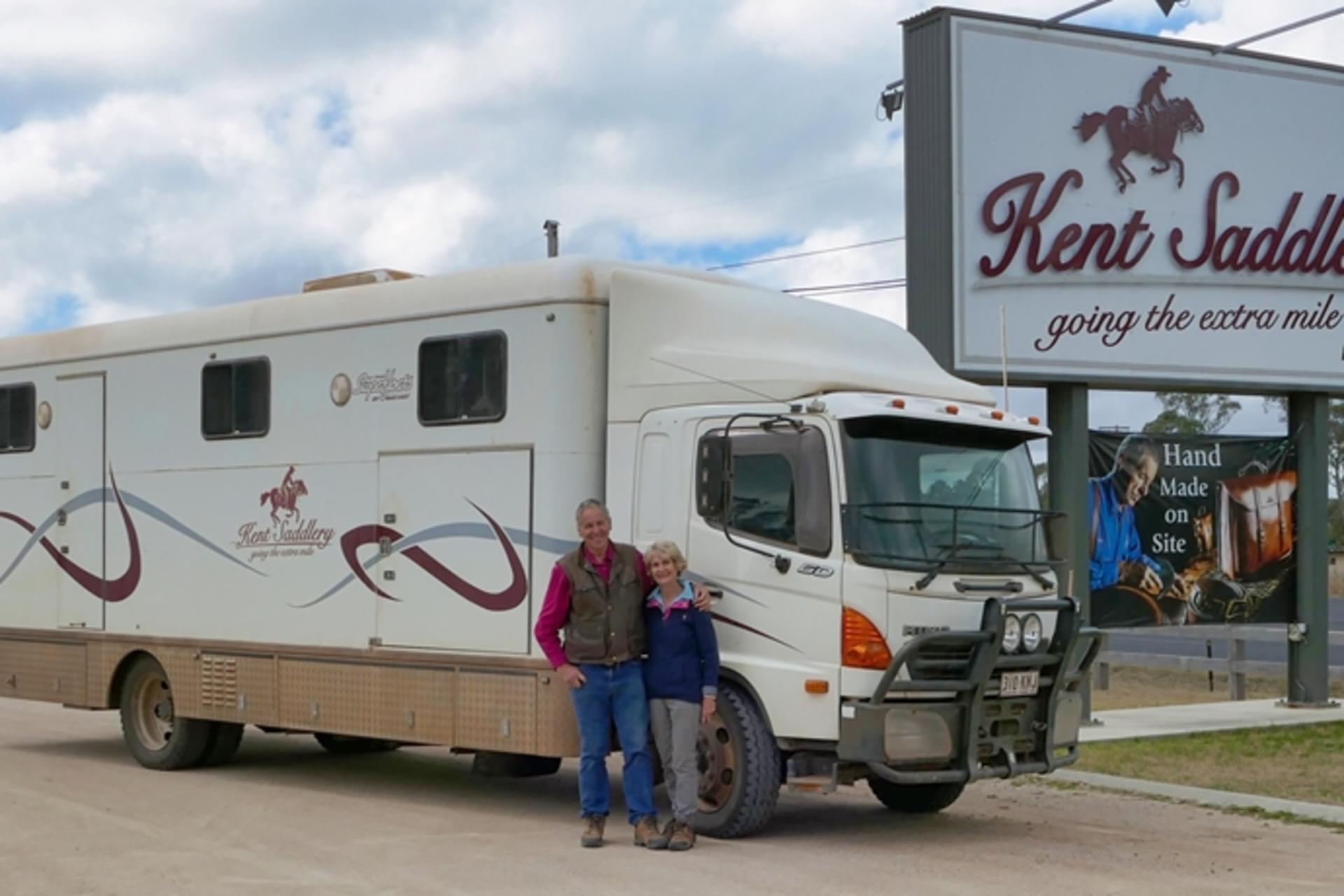 Doing the Cattle Rounds with Kent Saddlery.