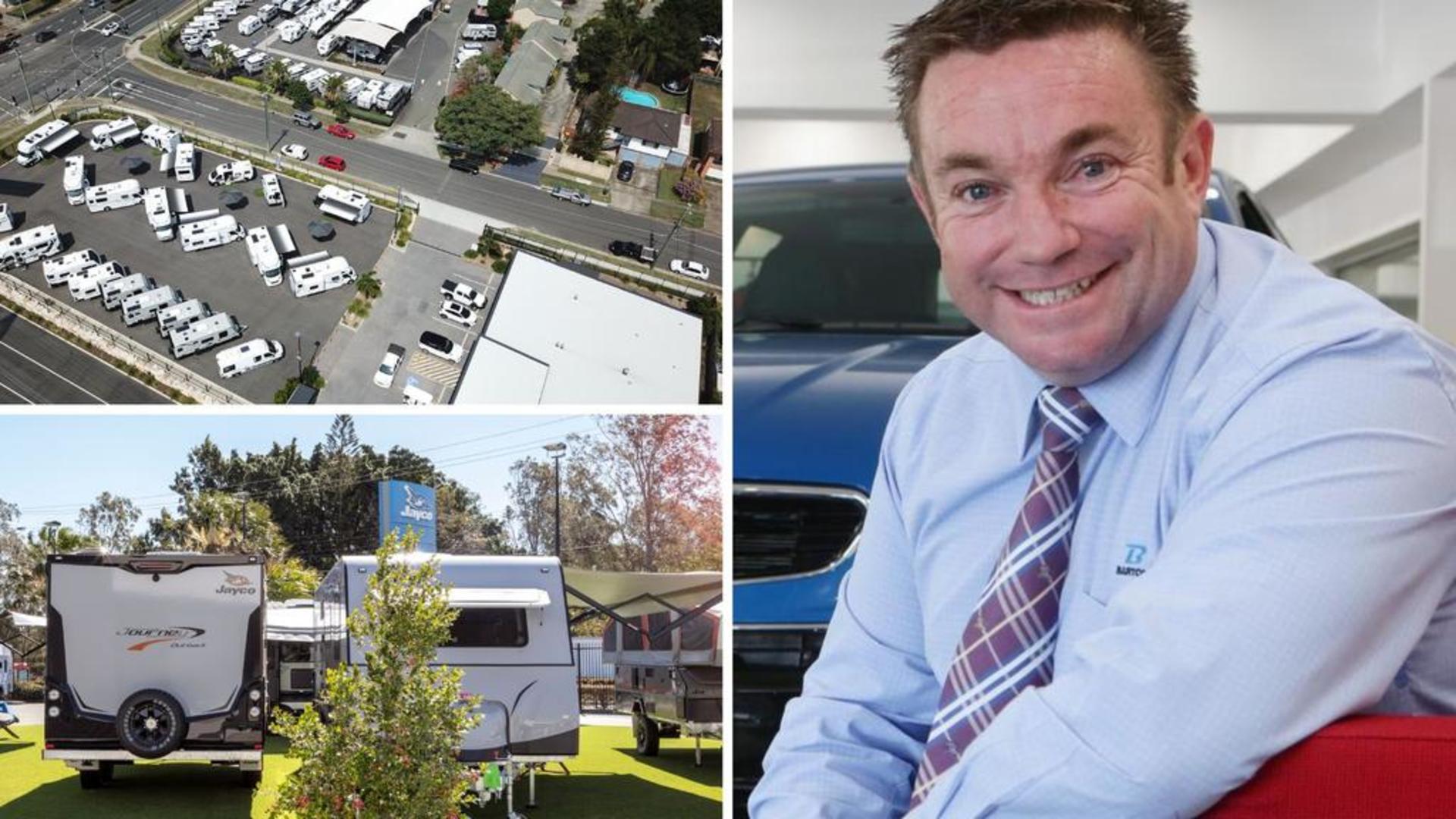 Bartons Car Dealership takes over Jayco’s Brisbane Camperland at Tingalpa banner