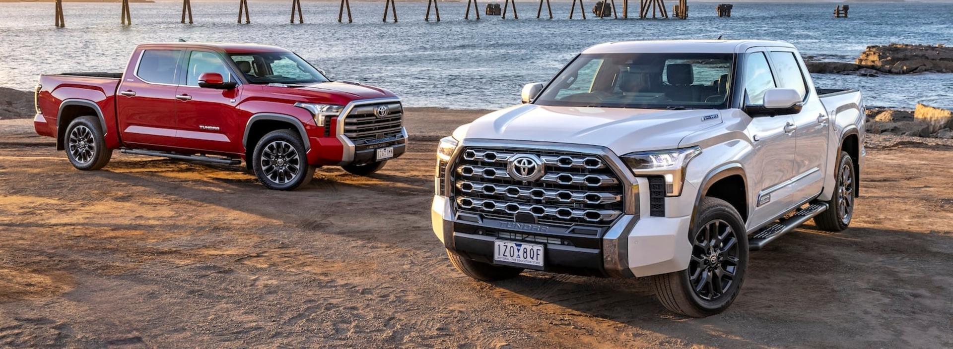 TOYOTA EXPANDS TUNDRA RANGE WITH FLAGSHIP PLATINUM GRADE banner