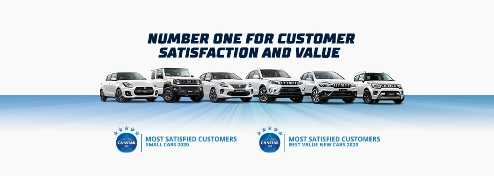 Suzuki Australia Wins Canstar Blue: Next Stop, the Oscars! banner