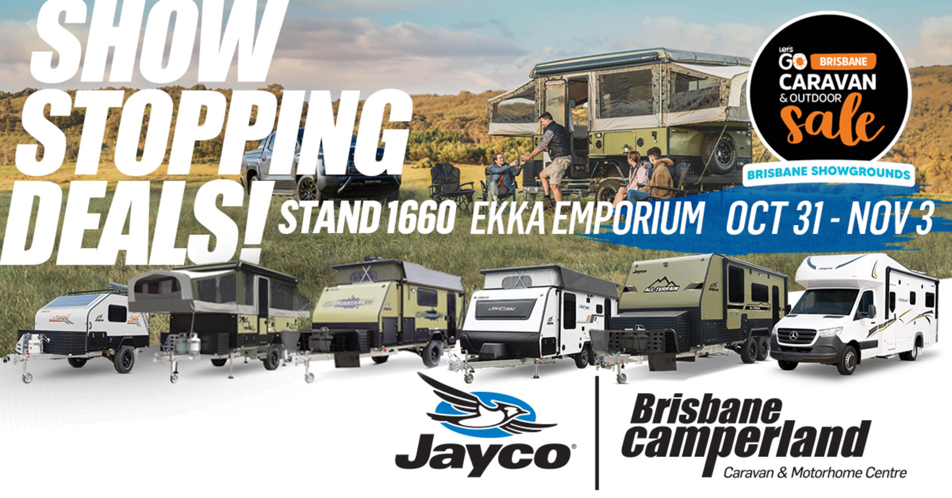 Visit Us at the Show! Oct 31st - Nov 3rd banner