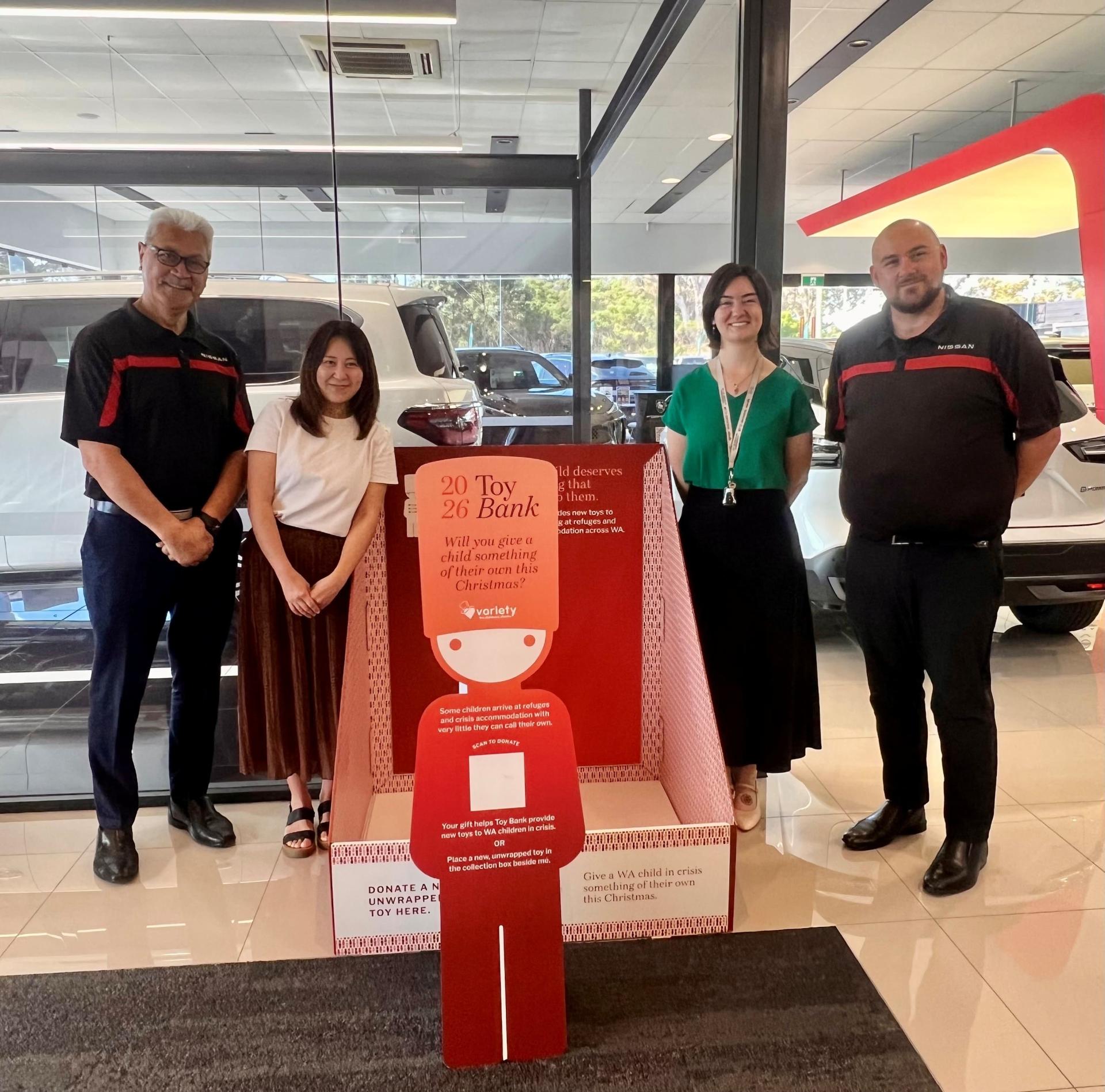Rockingham Nissan Supports the Variety WA Toy Bank Appeal banner