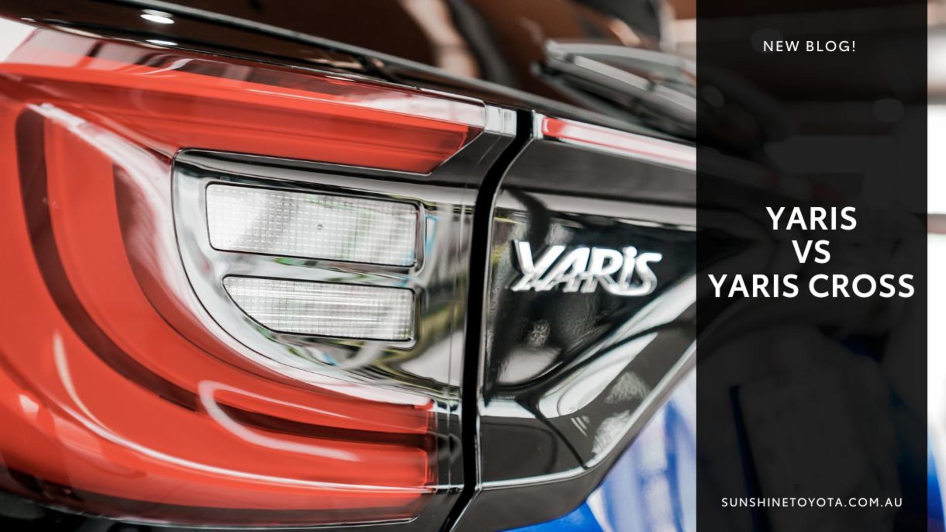 Yaris vs Yaris Cross banner