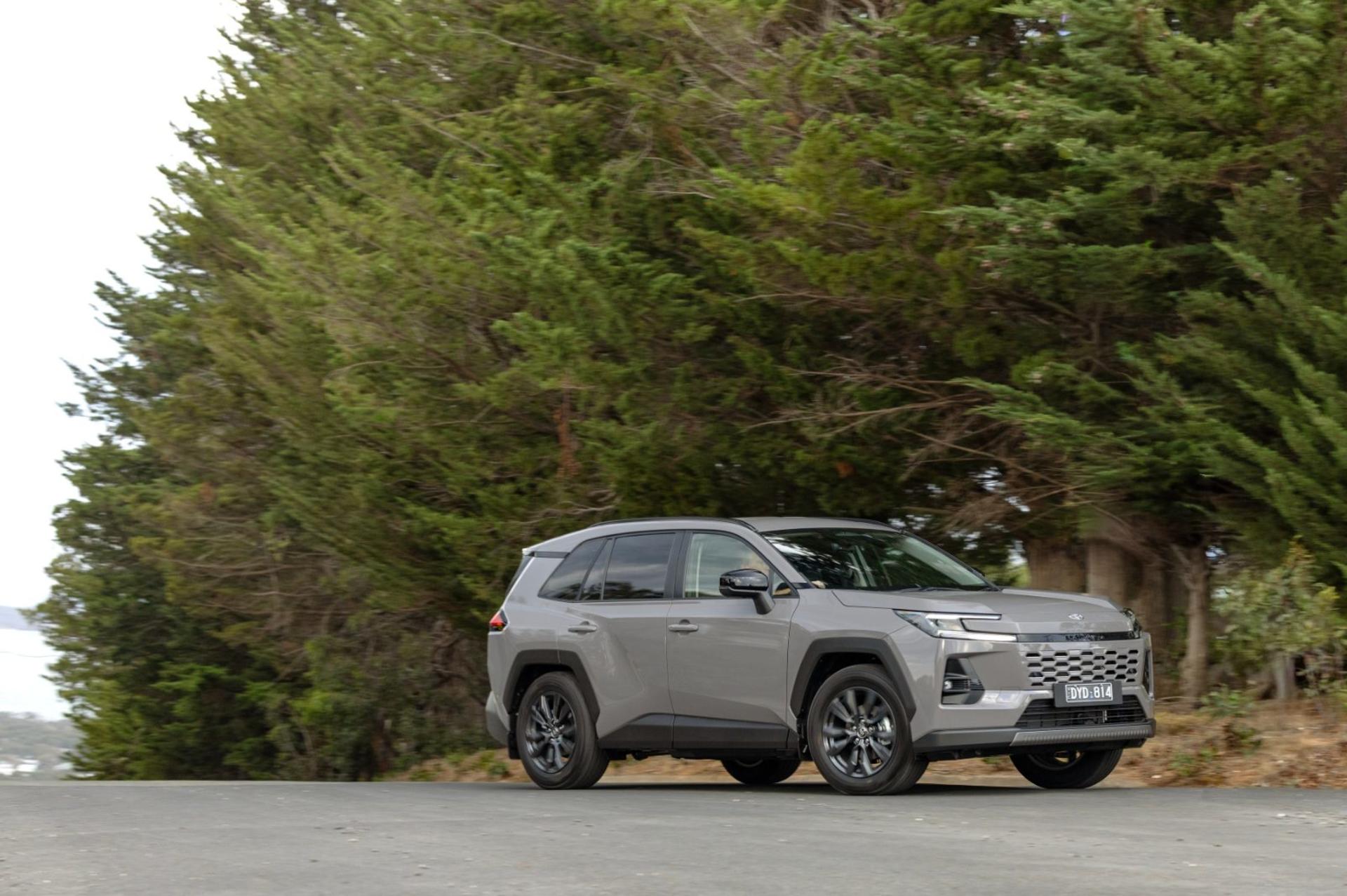 Toyota RAV4 GXL PHEV at Brisbanes Downtown Toyota - image from front