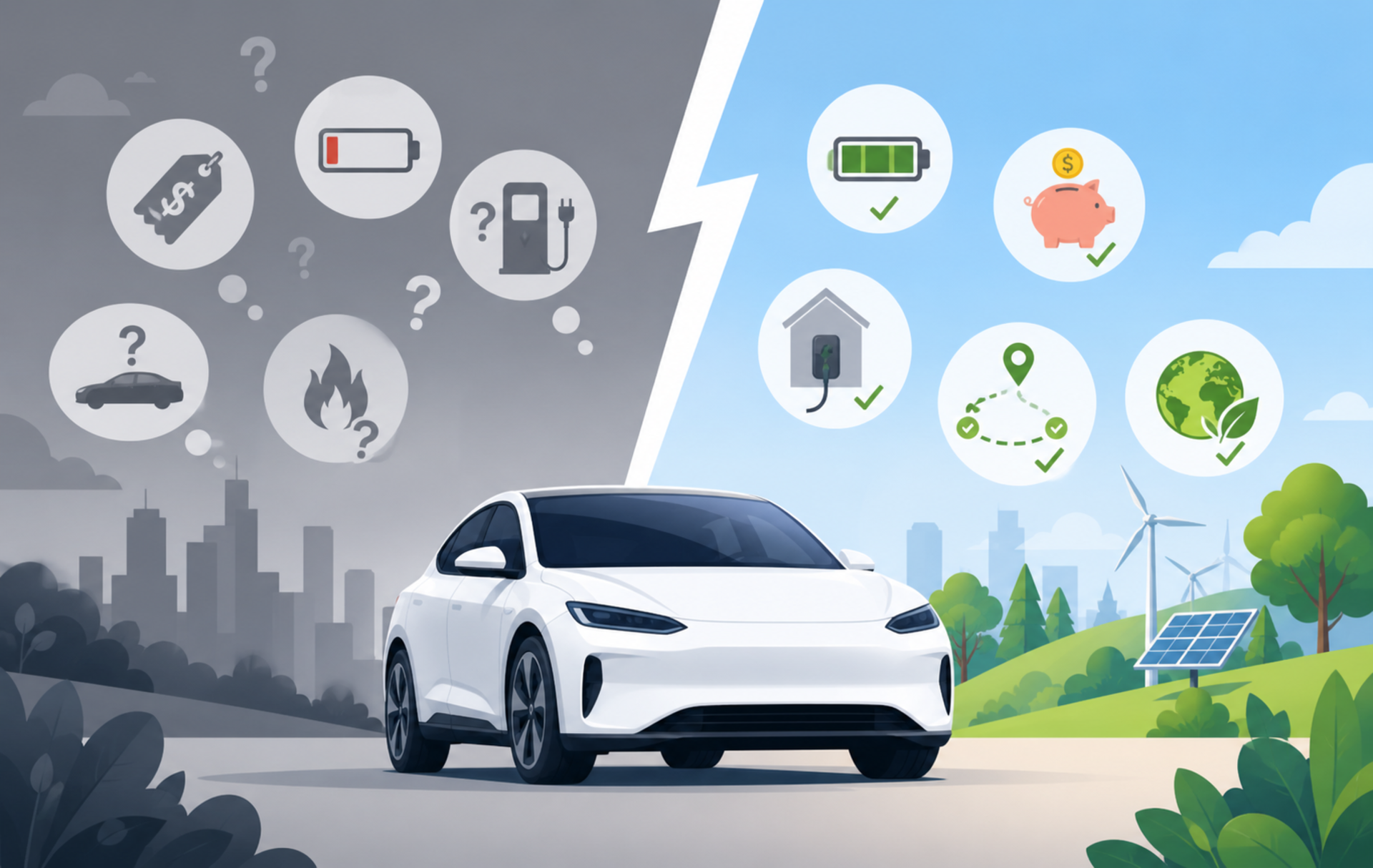 Thinking About an EV? 10 Common EV Myths BUSTED!  banner