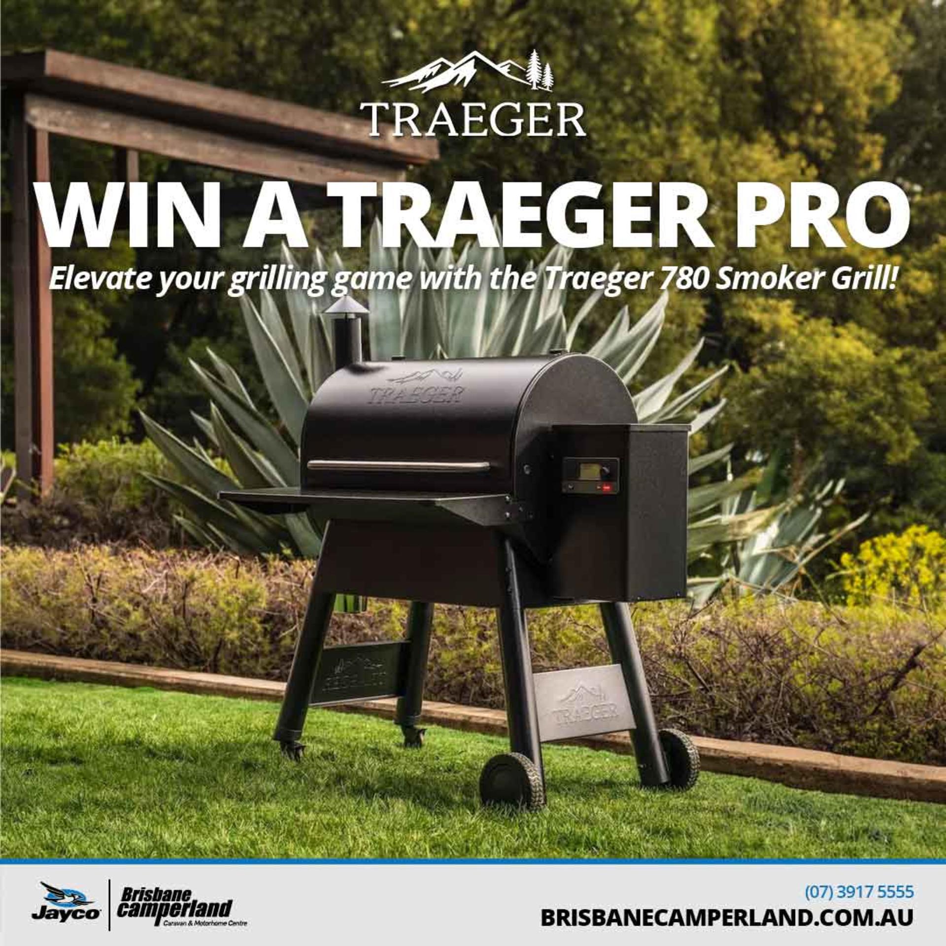 WIN A Traeger Pro Series 780! banner