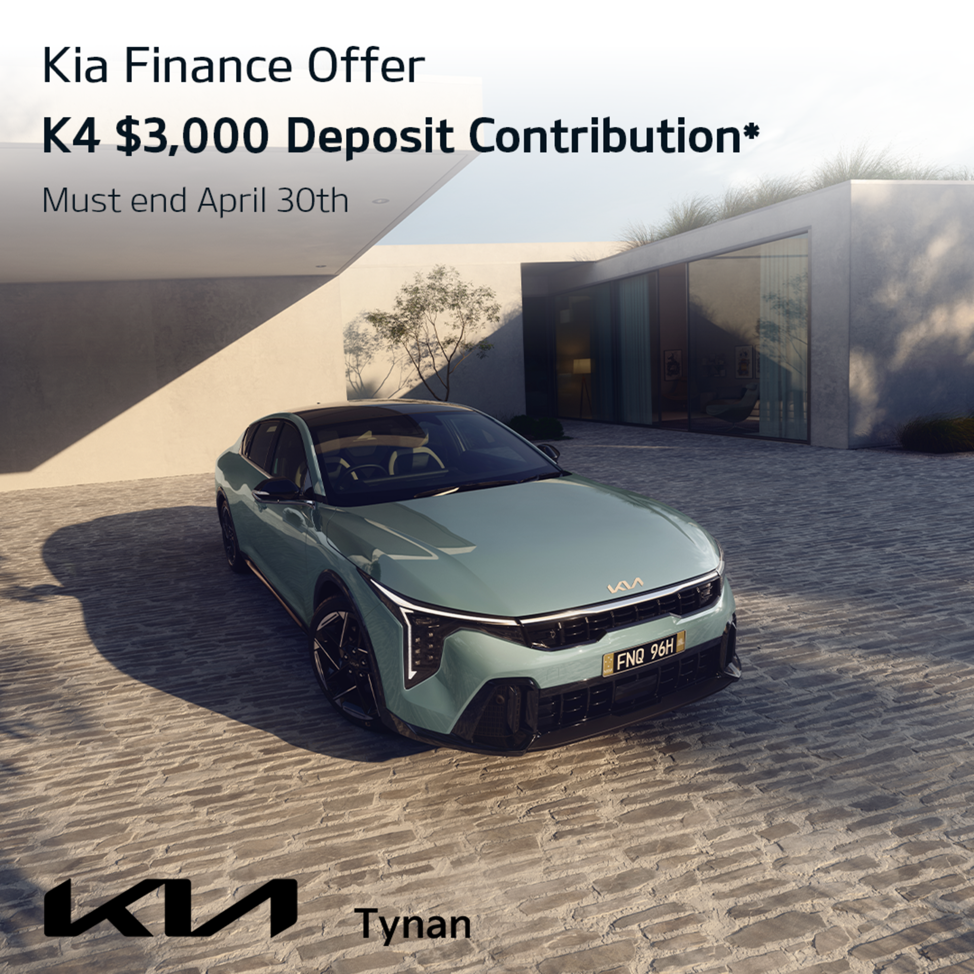 Introducing the All-New Kia K4 – Now with a $3,000 Finance Deposit Contribution!* banner