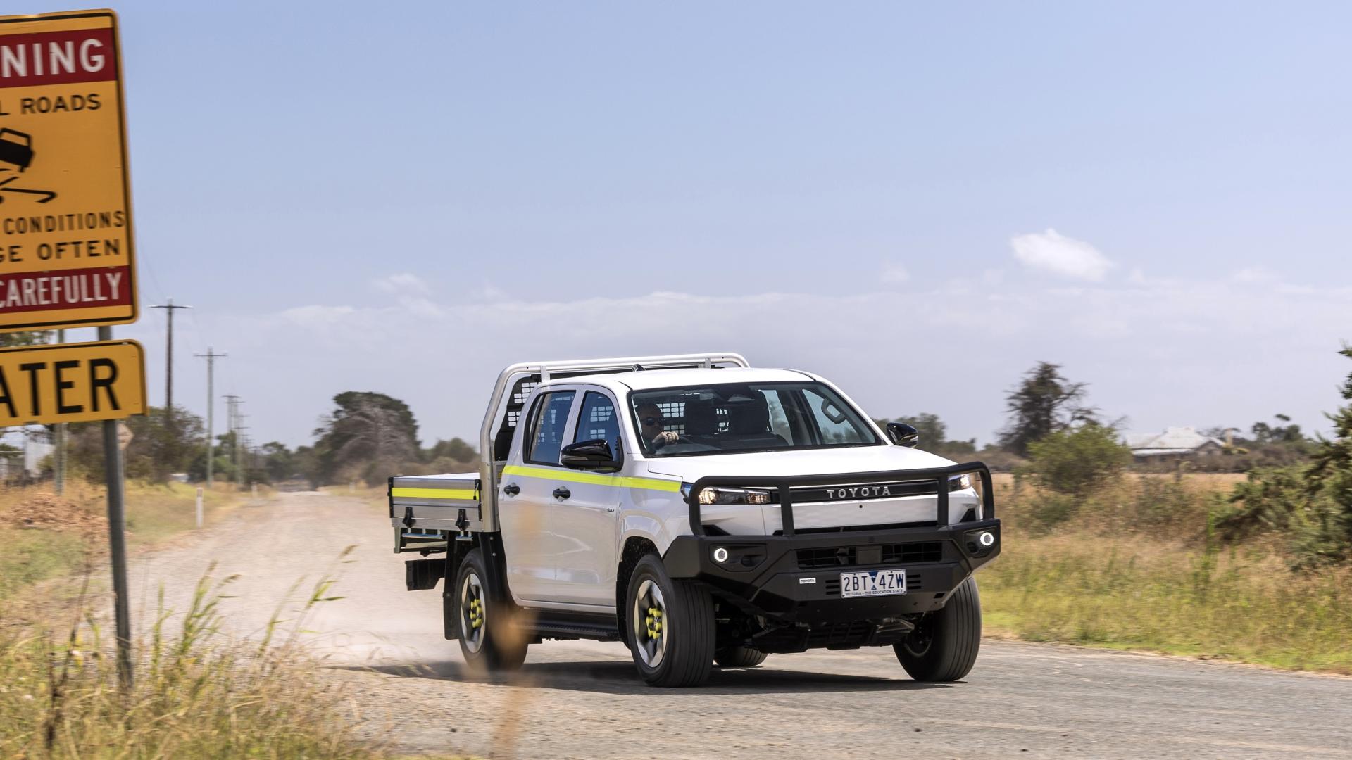 BEV HiLux arriving May 2026 banner