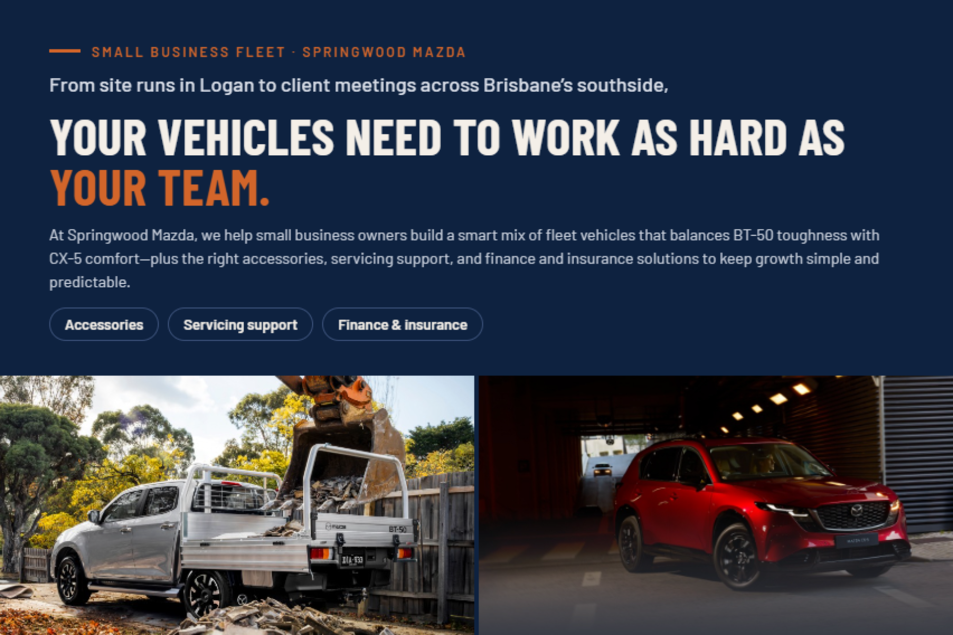 Local Business, Local Fleet: Building a Mazda Lineup for Trades and Teams banner