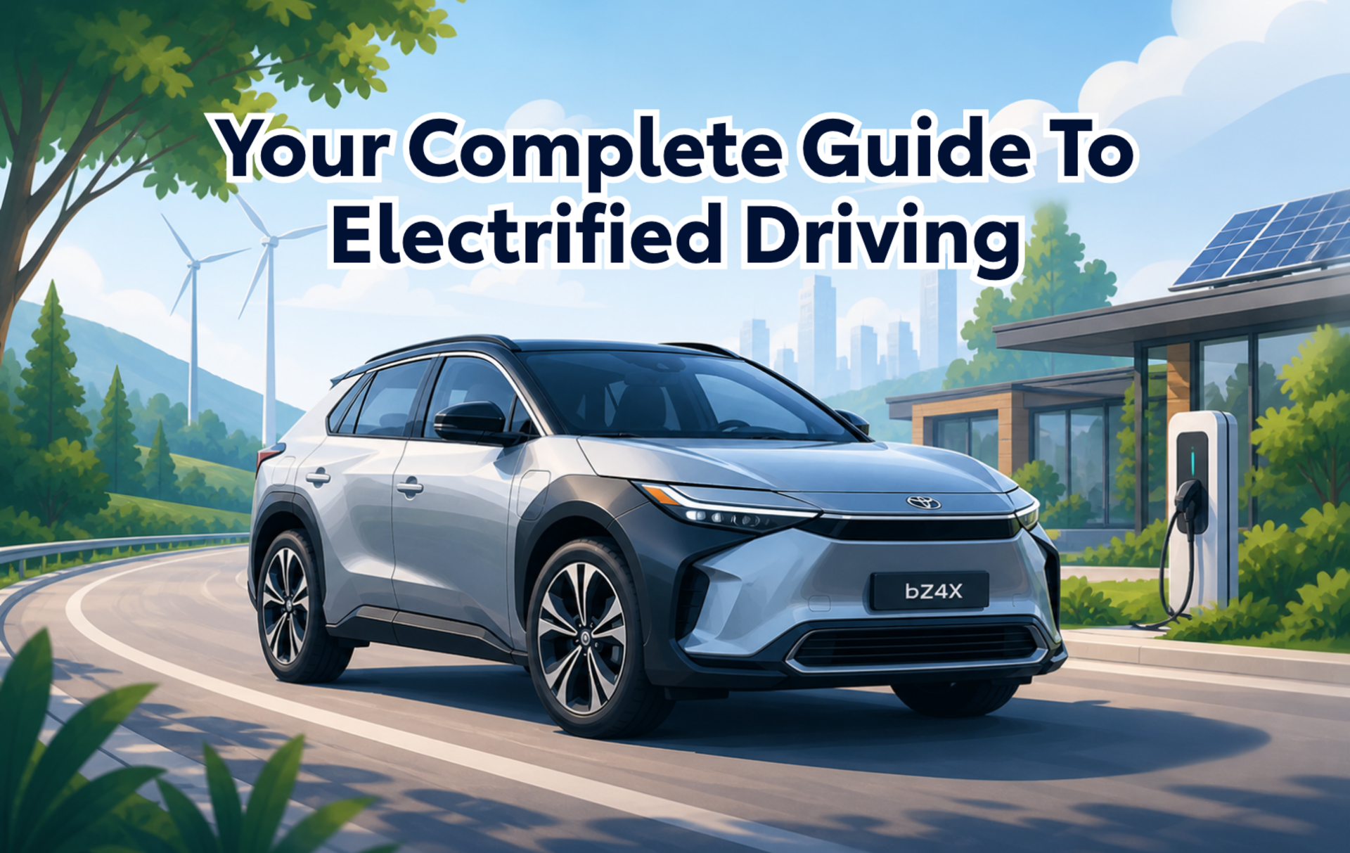 Your Complete Guide to Toyota Electrified Driving banner