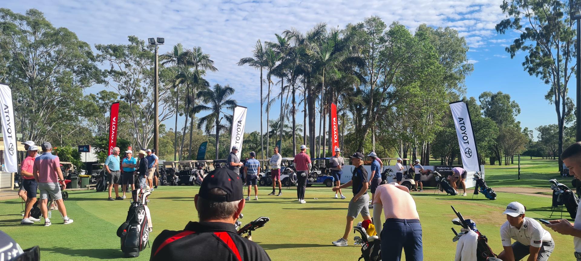 Ian Weigh Toyota Drives the 2025 Rockhampton Golf Pro-Am banner