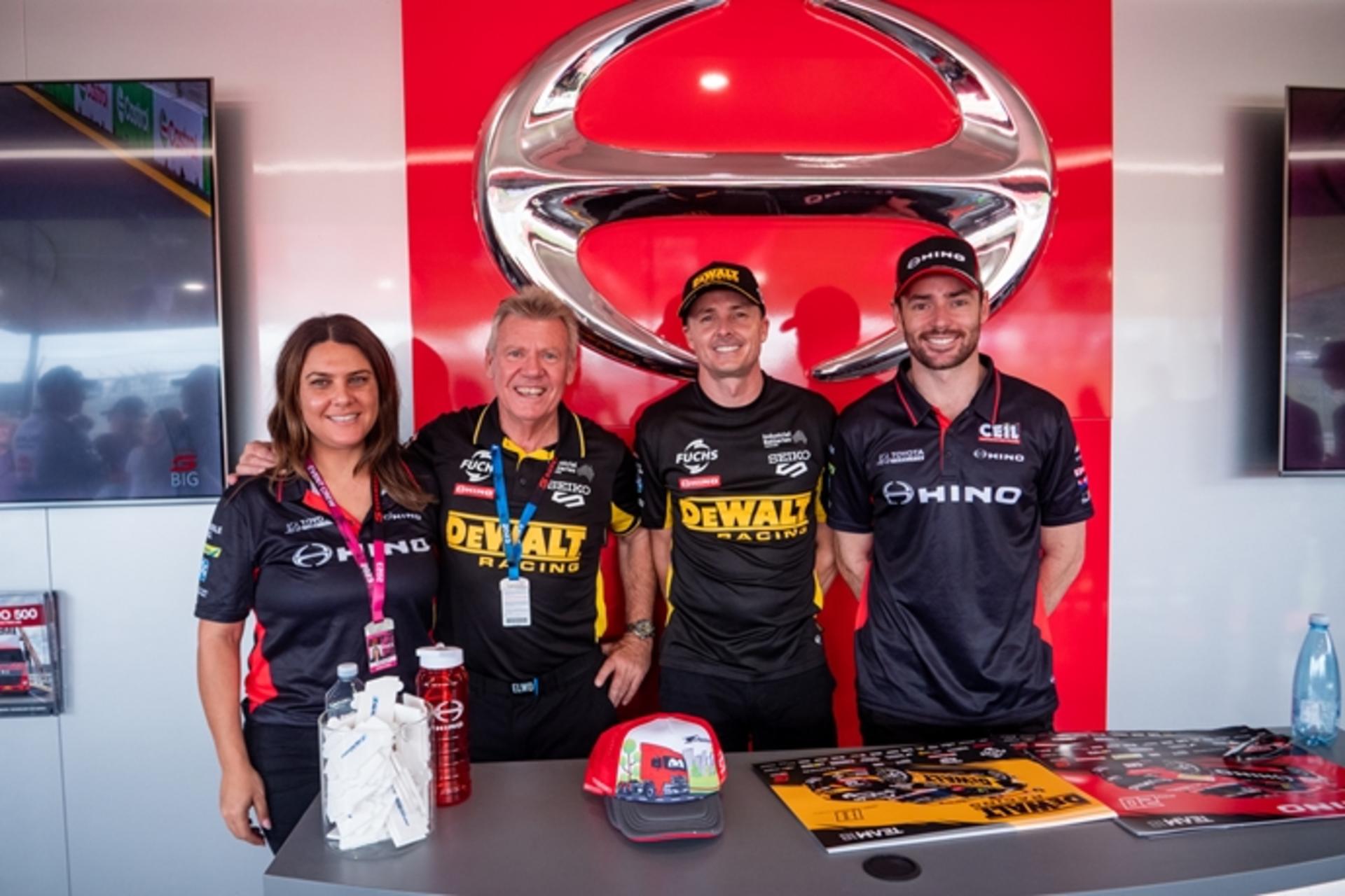 From left: Michelle Holden, Charlie Schwerkolt, Mark Winterbottom, Scott Pye