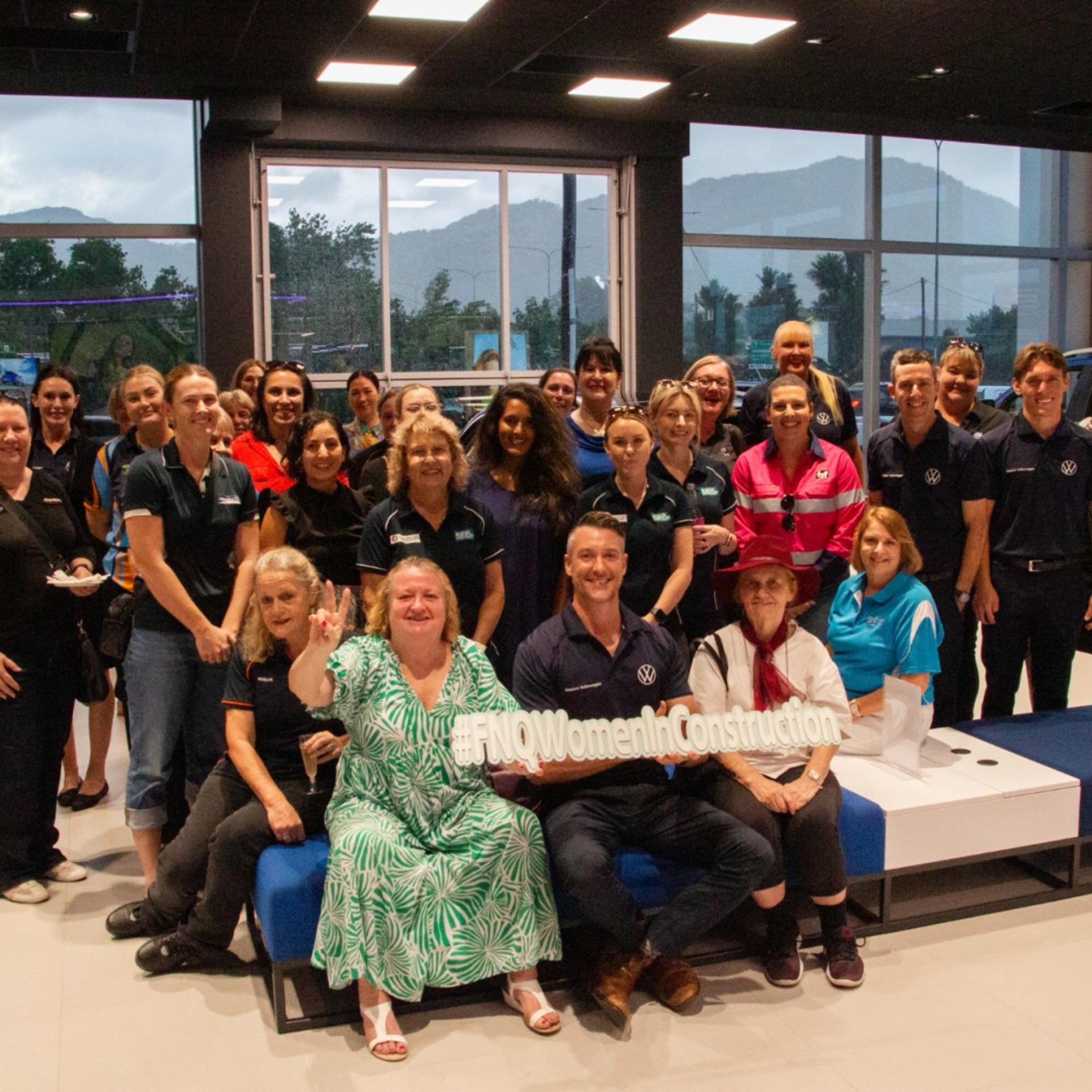 Women In Construction FNQ Event Sponsored by Westco Volkswagen banner