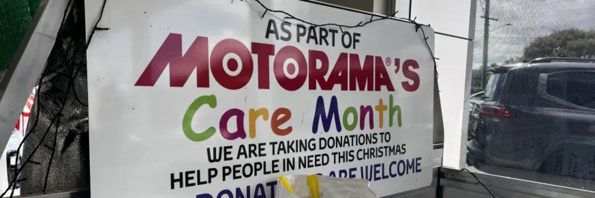 Motorama Hillcrest's Care Month Initiative 2022 banner