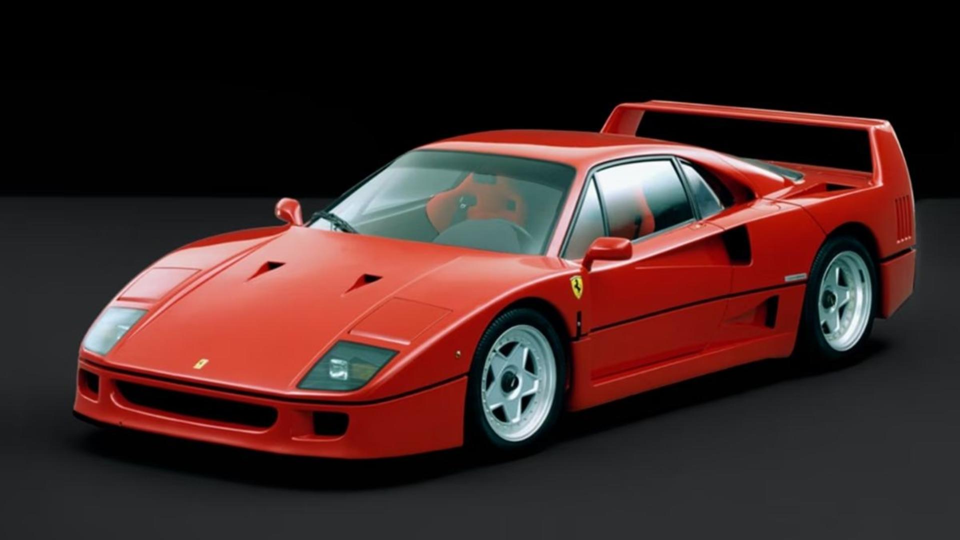 The iconic Ferrari F40