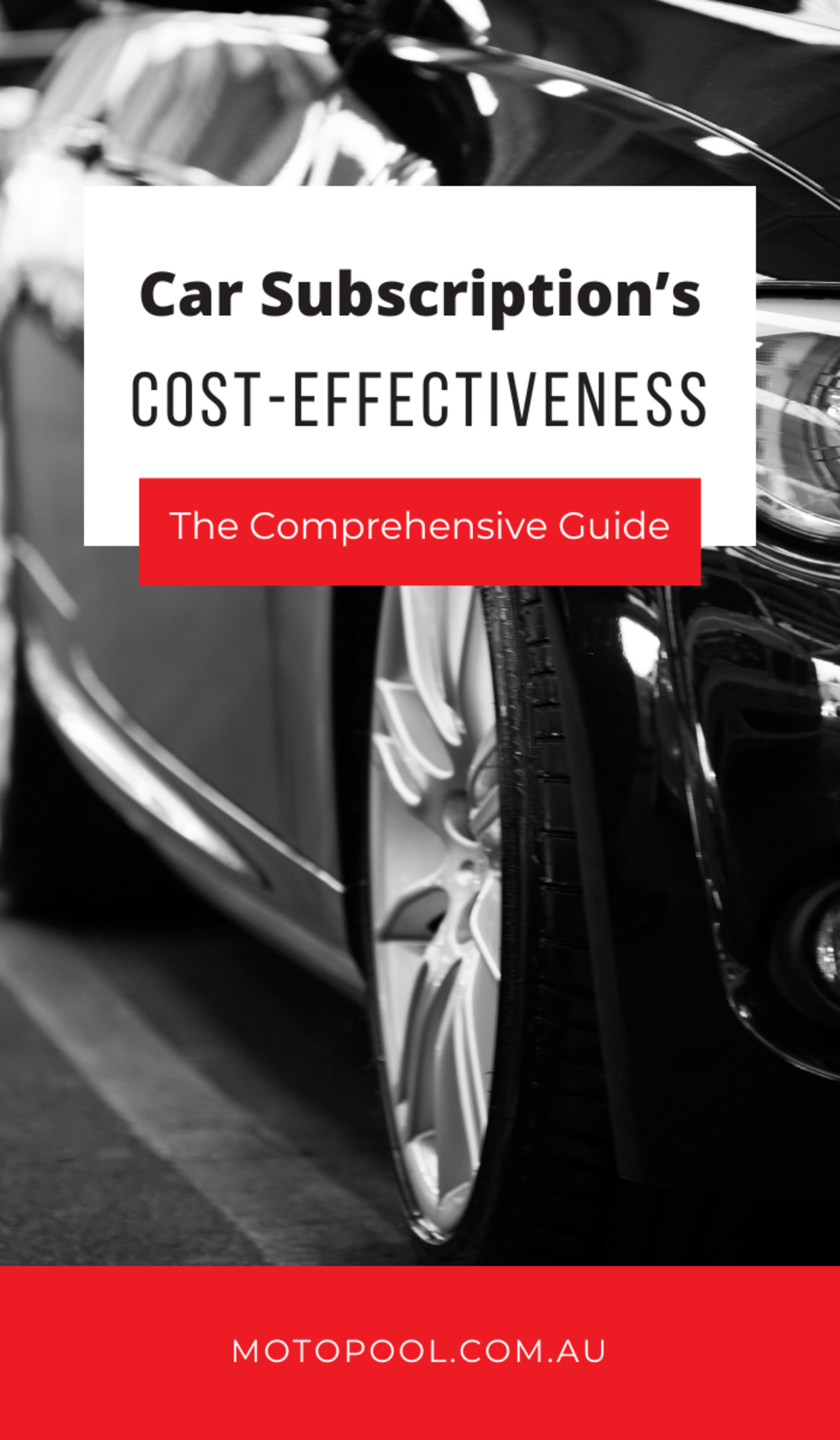 Cost-effectiveness of Motopool car subsctiption
