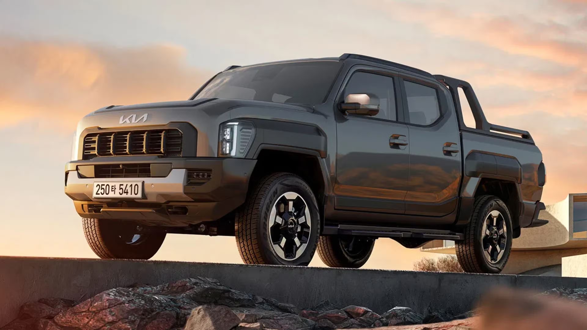 2025 Kia Tasman Spotted with a Fresh Look in Hobart banner