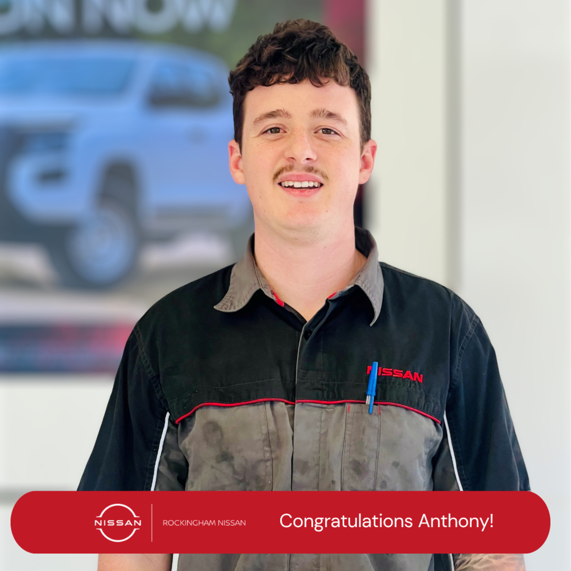 Well done Anthony! banner