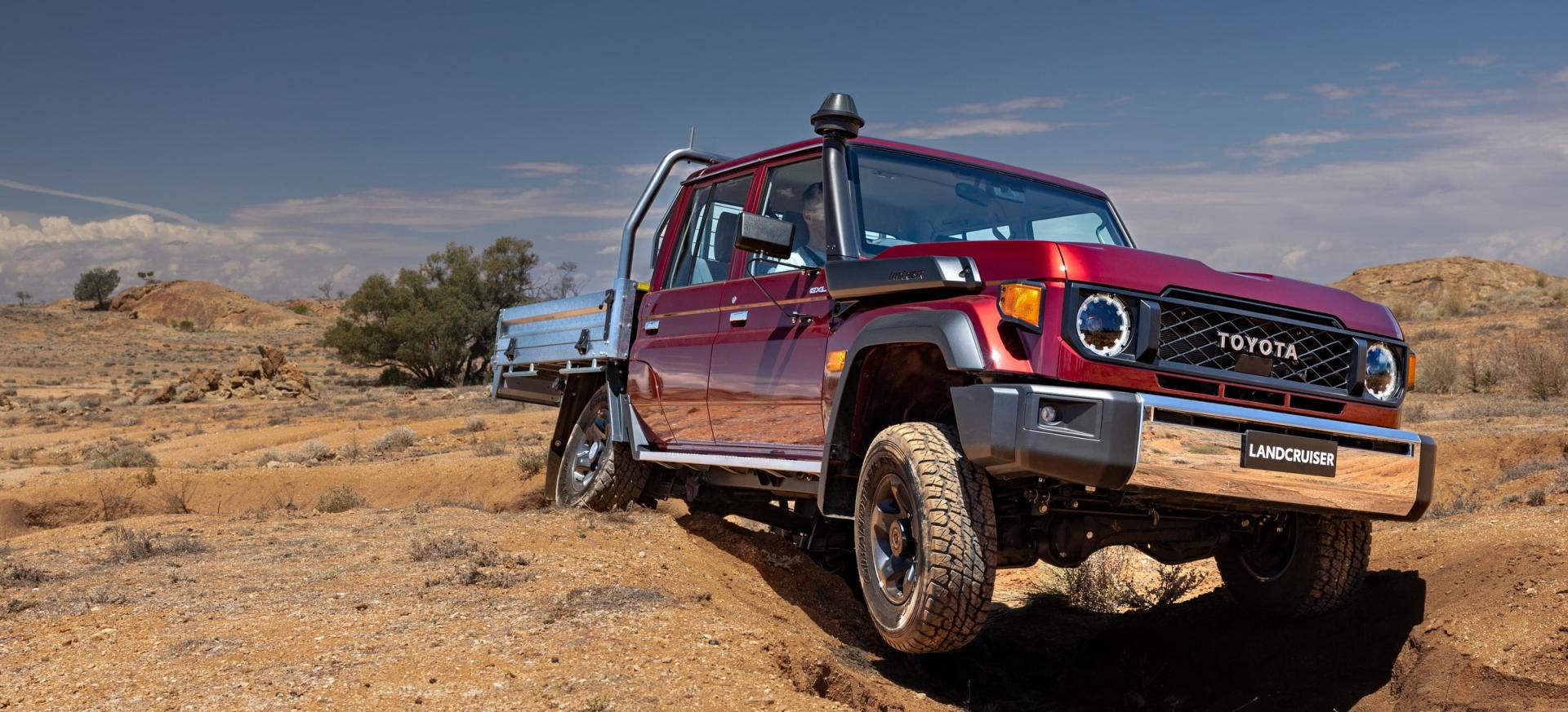 LandCruiser 70 Series Updates: New Manual Gearbox for 4-Cylinder Powertrain banner