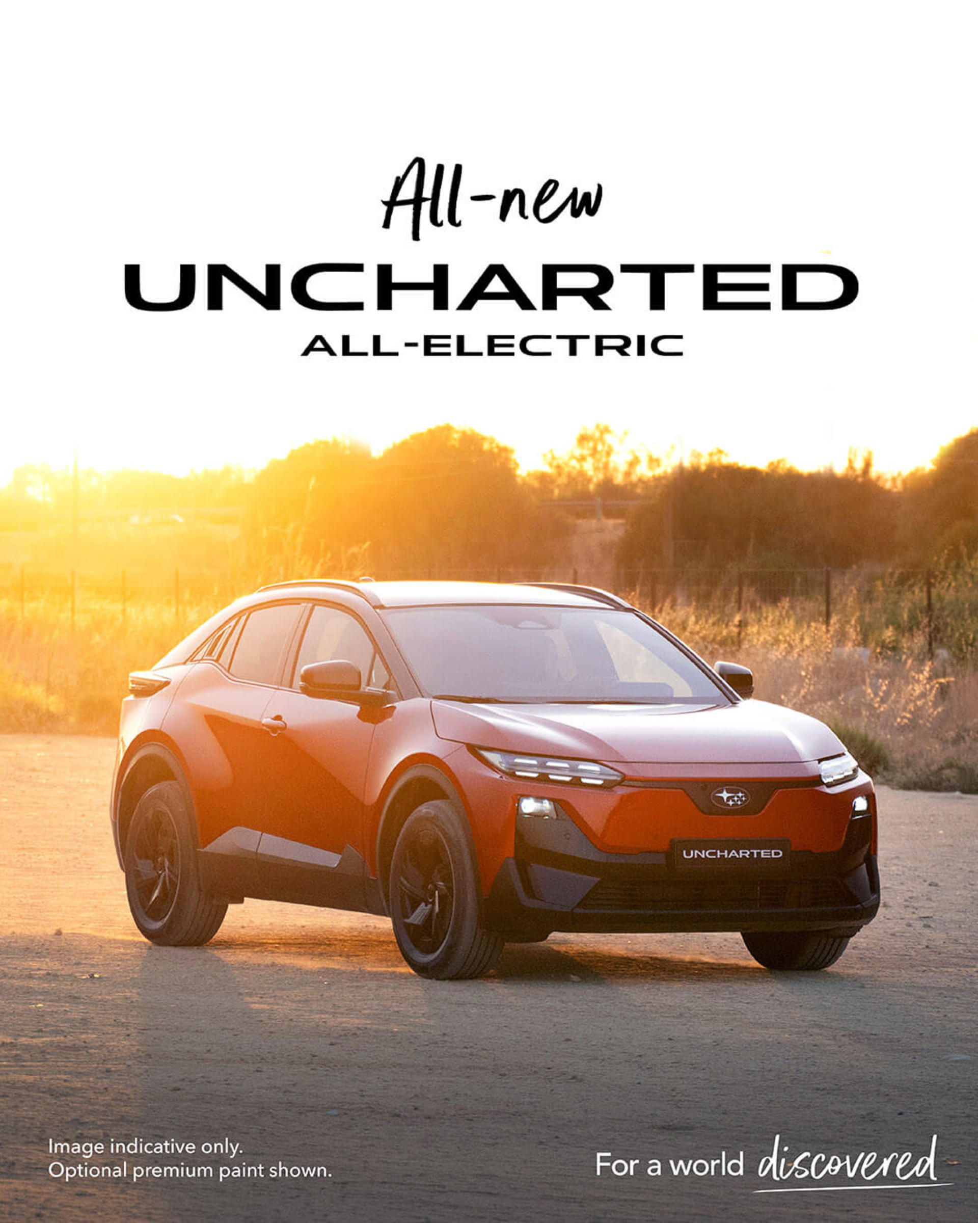 Discover the All-New Subaru Uncharted EV at Tynan Subaru Sutherland banner