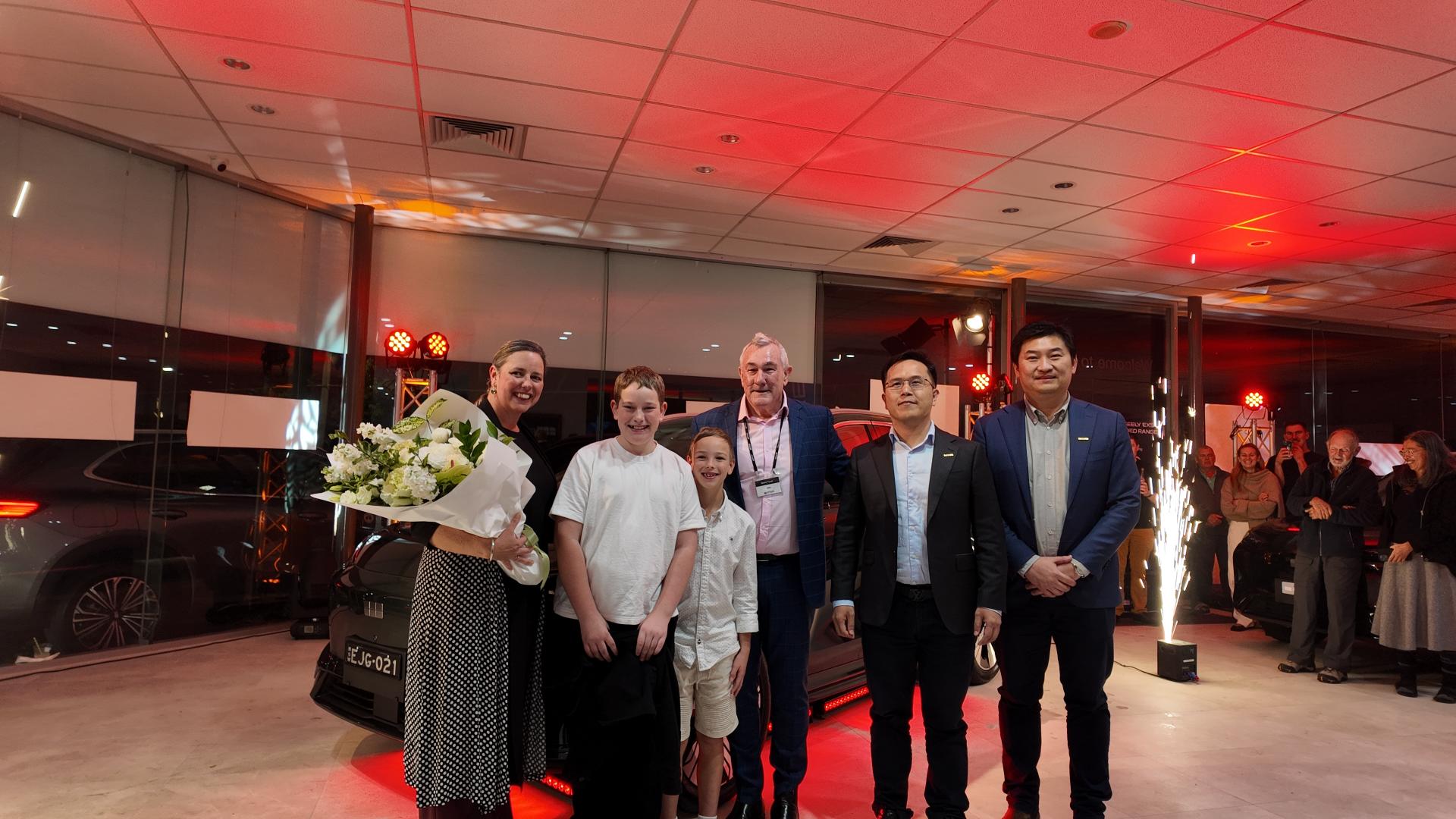 Tynan Motors Officially Launches Tynan Motors Geely Sutherland as Geely Australia Celebrates 10,000 Deliveries banner