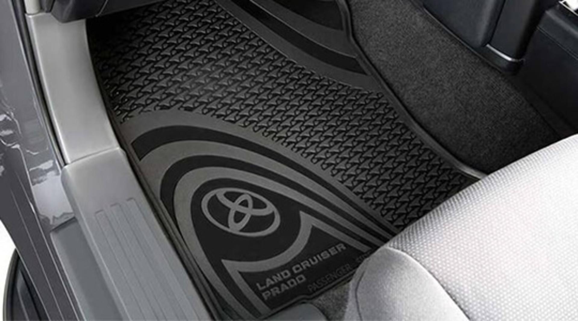 Buy Toyota Prado All Weather Rubber Floor Mats Brisbane
