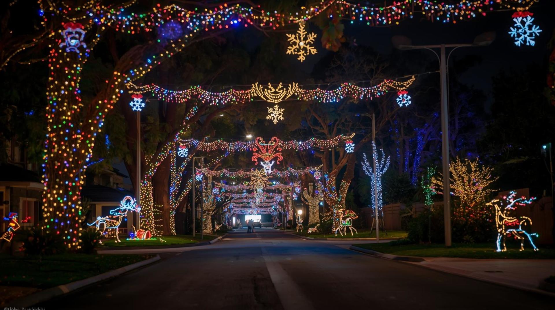 Best Christmas Lights in Brisbane 2024 banner
