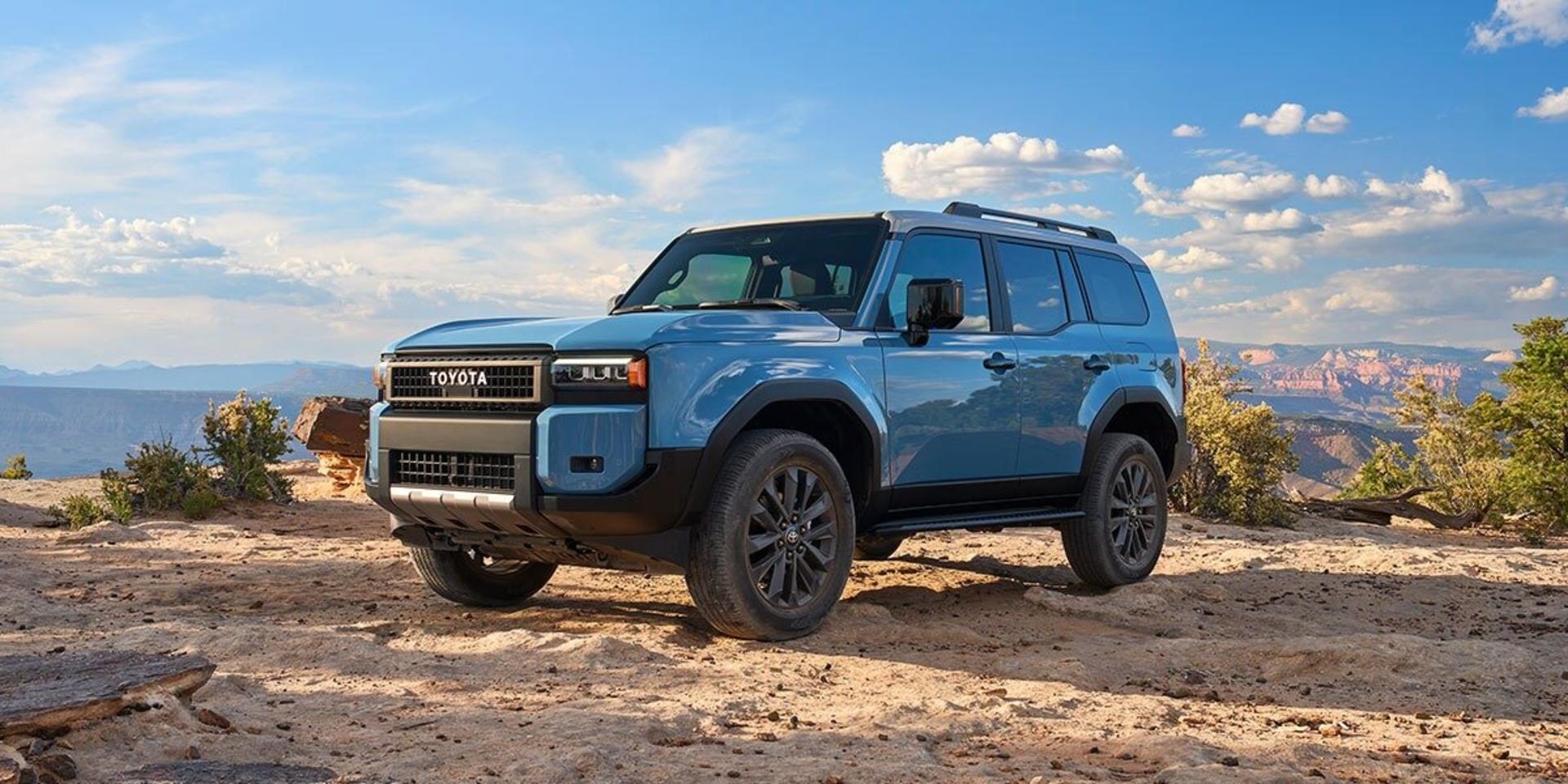 Arriving Mid 2024, All-New Toyota LandCruiser Prado - Latest News banner