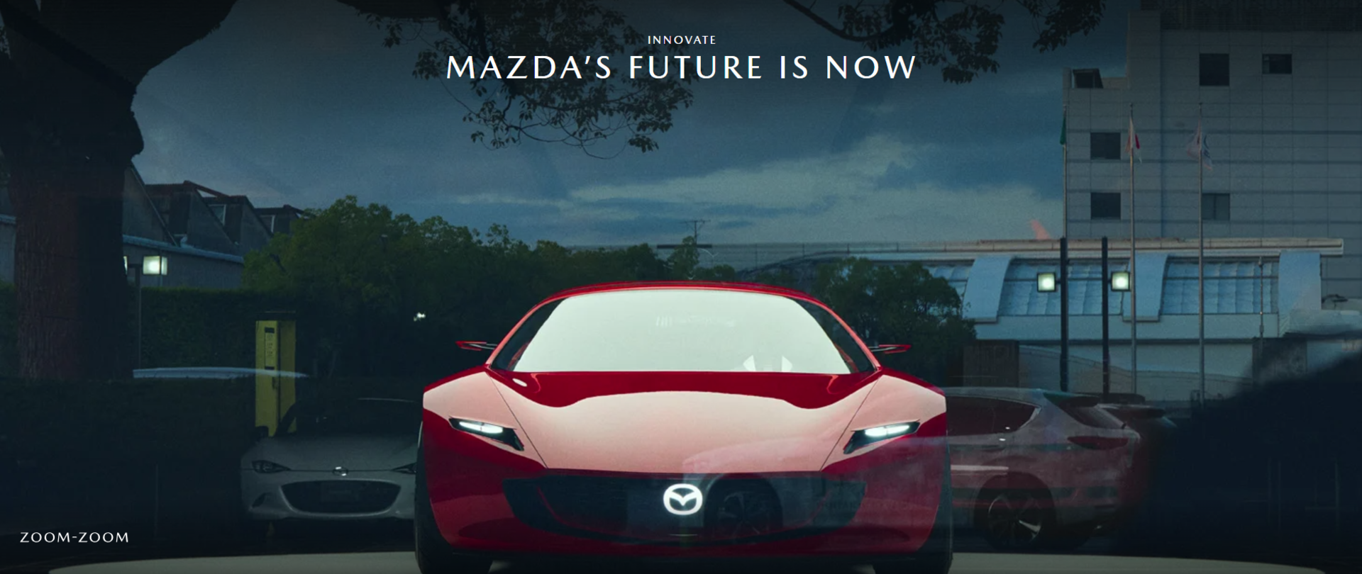 Mazda's Future Is Now banner