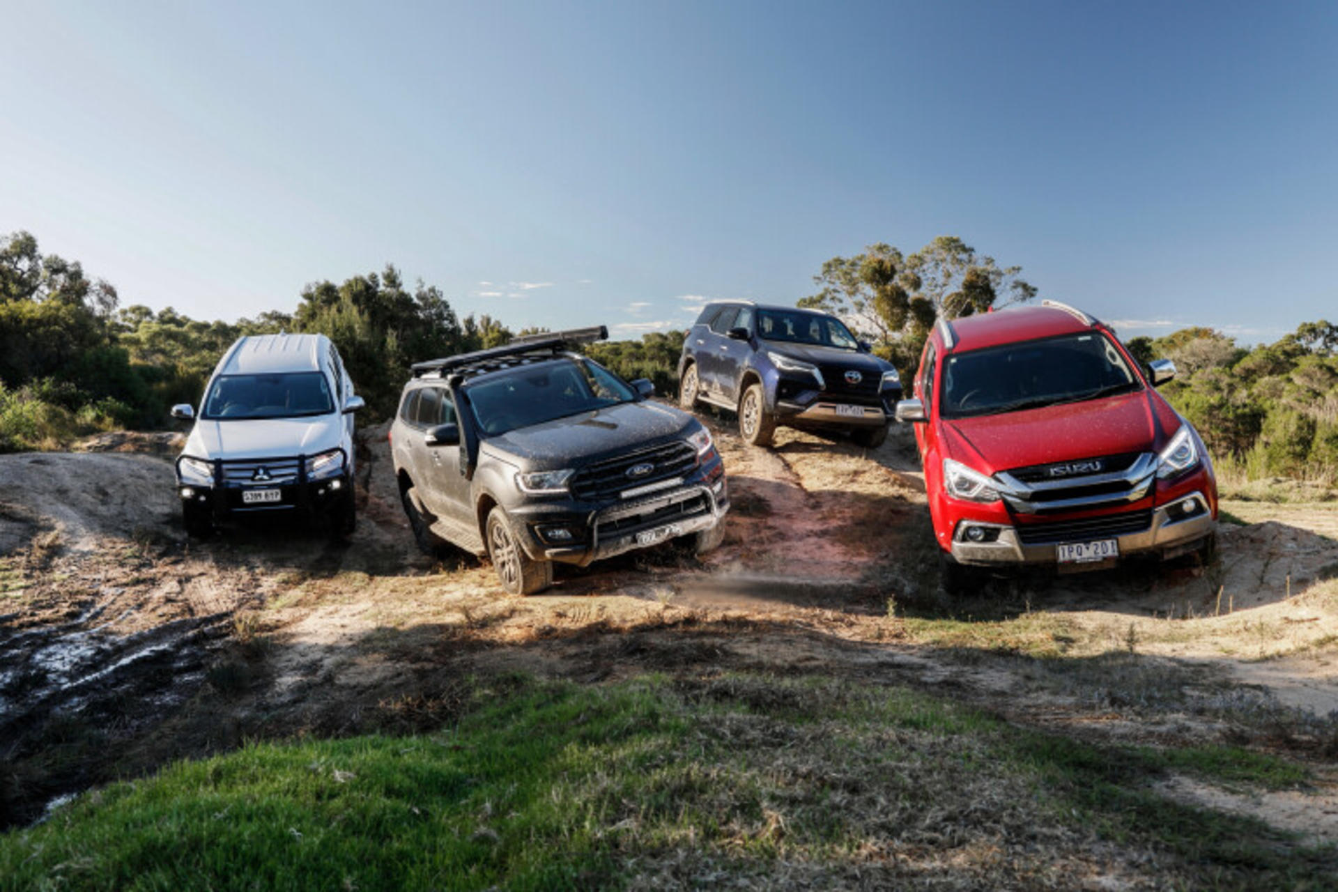 Which Car? Prado vs Everest vs MU-X vs Pajero Sport banner