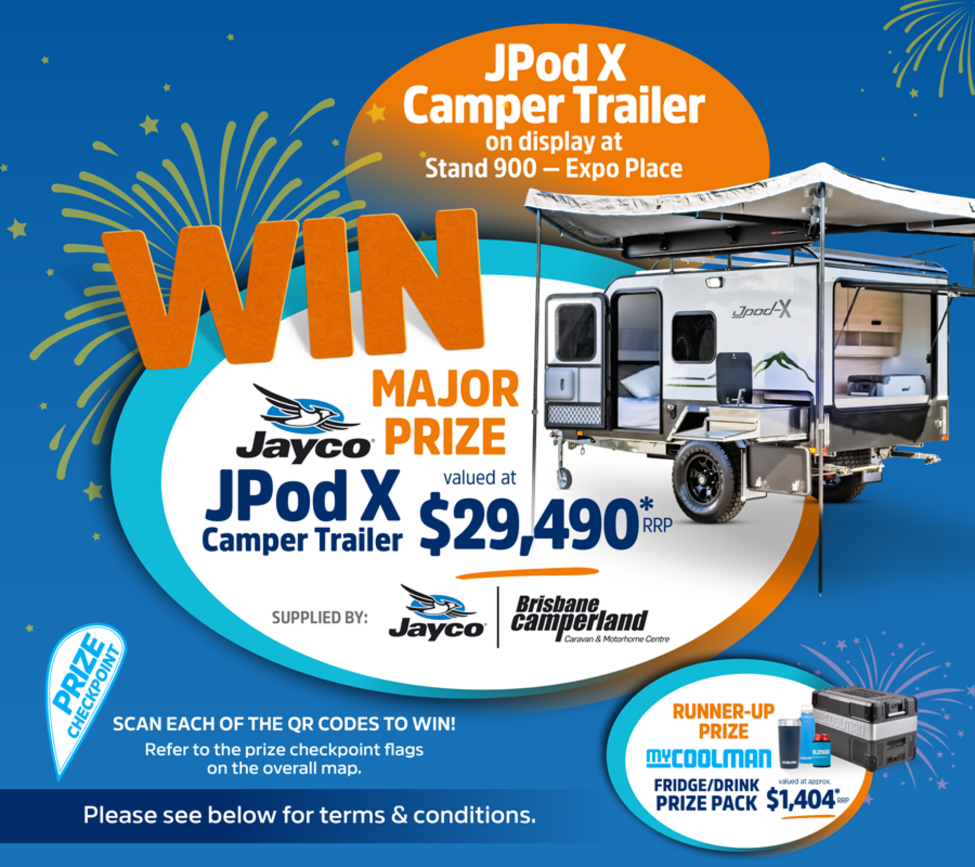 WIN A JAYCO JPODX banner