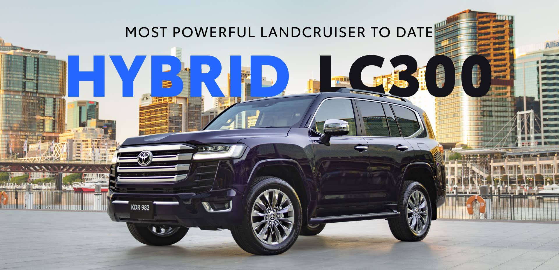 The LandCruiser 300 Series Enters a New Era with Hybrid Power banner