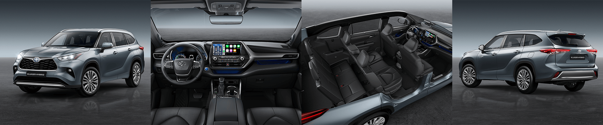 Next Generation New Toyota Kluger Hybrid SUV