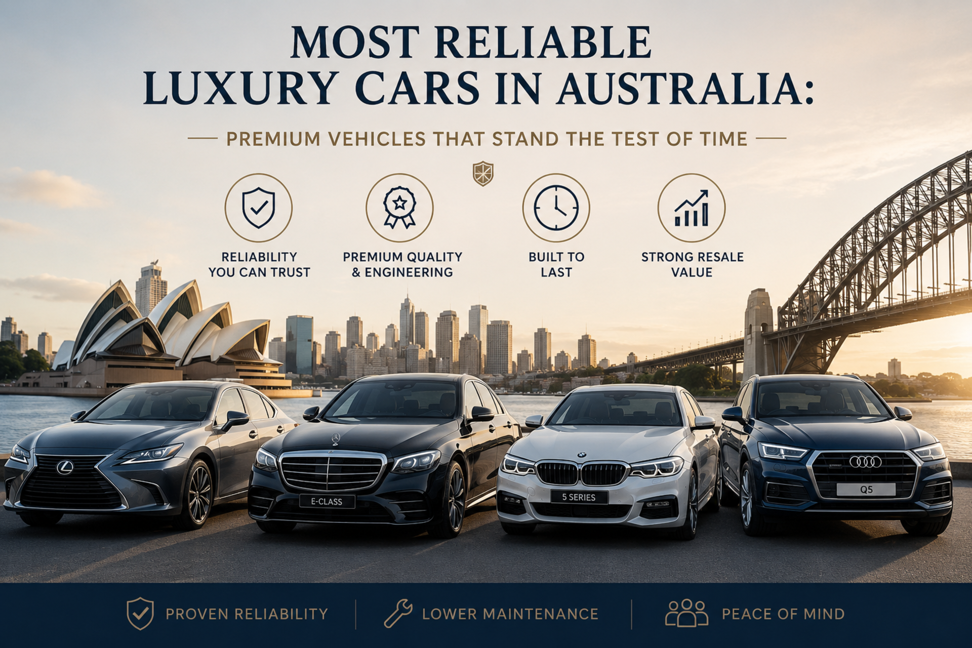 Most Reliable Luxury Cars in Australia banner