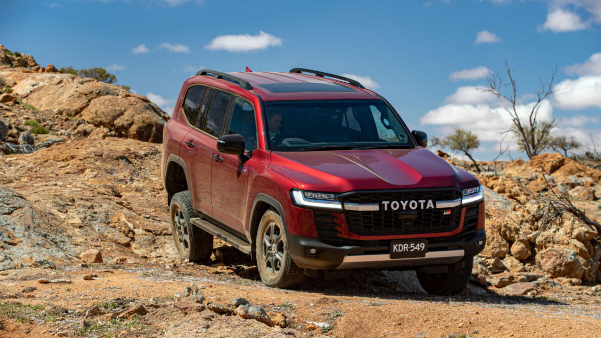 2021 Toyota LandCruiser 300 Series GR Sport.