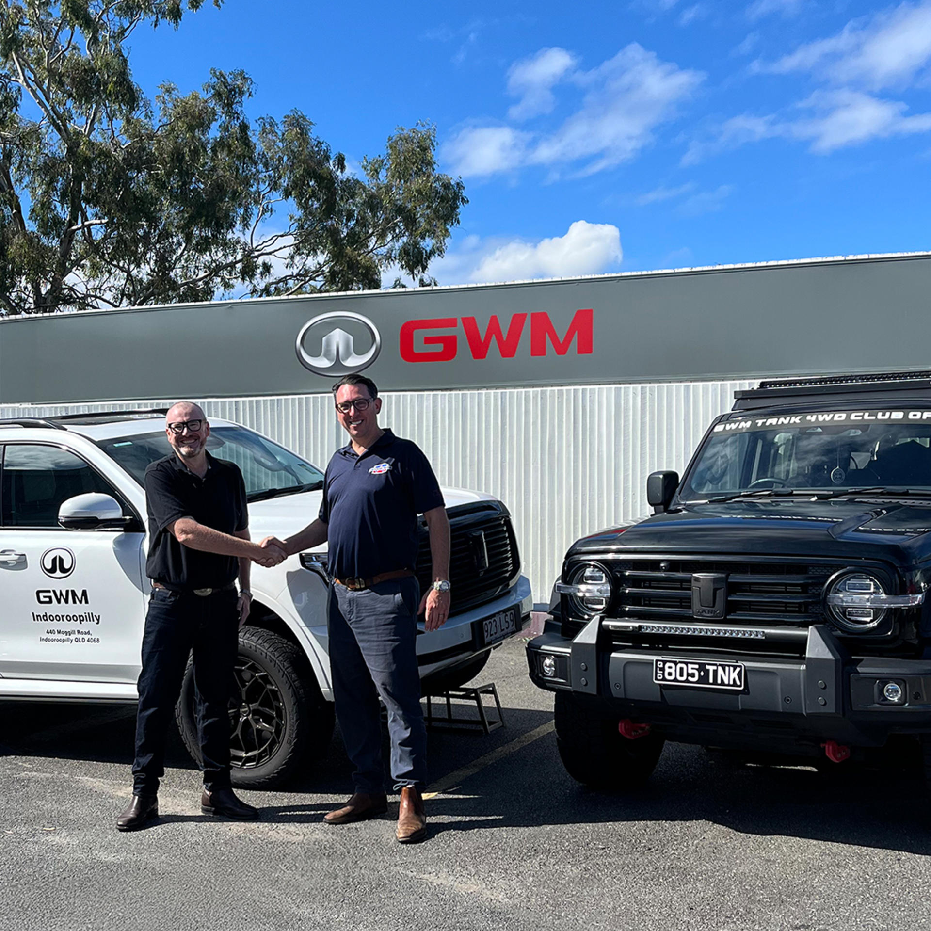Westpoint Autos Partners with Tank 4x4 Club banner