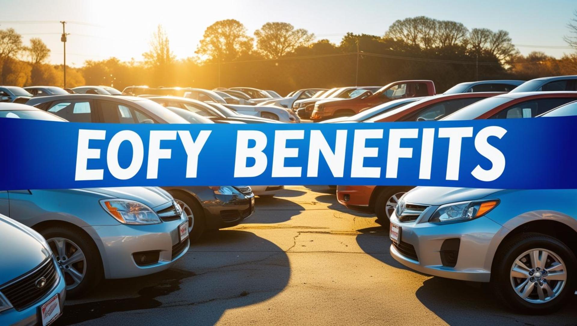 How EOFY Benefits Used Car Buyers banner