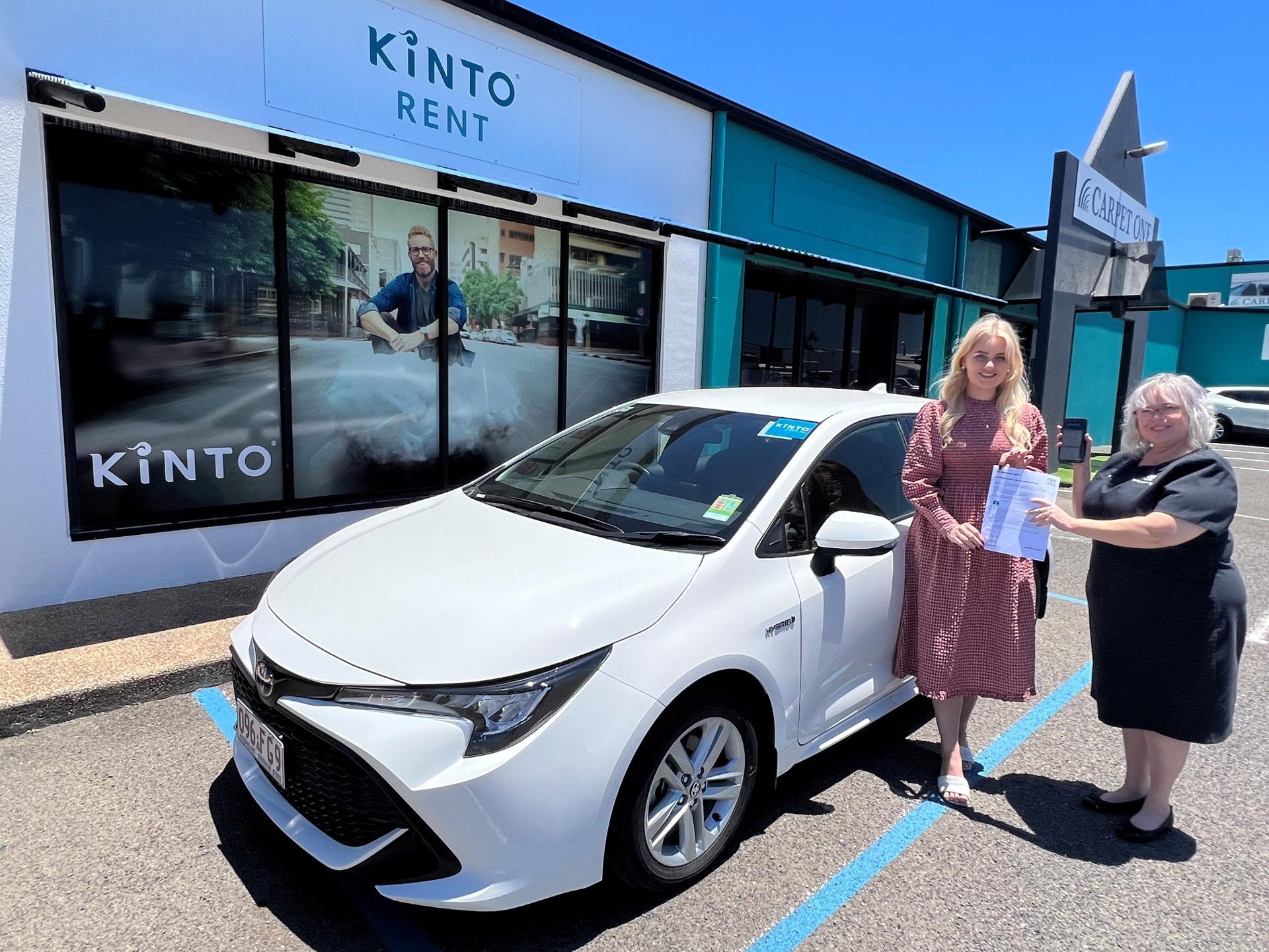 KINTO Launches 24/7 Rental In Gladstone banner