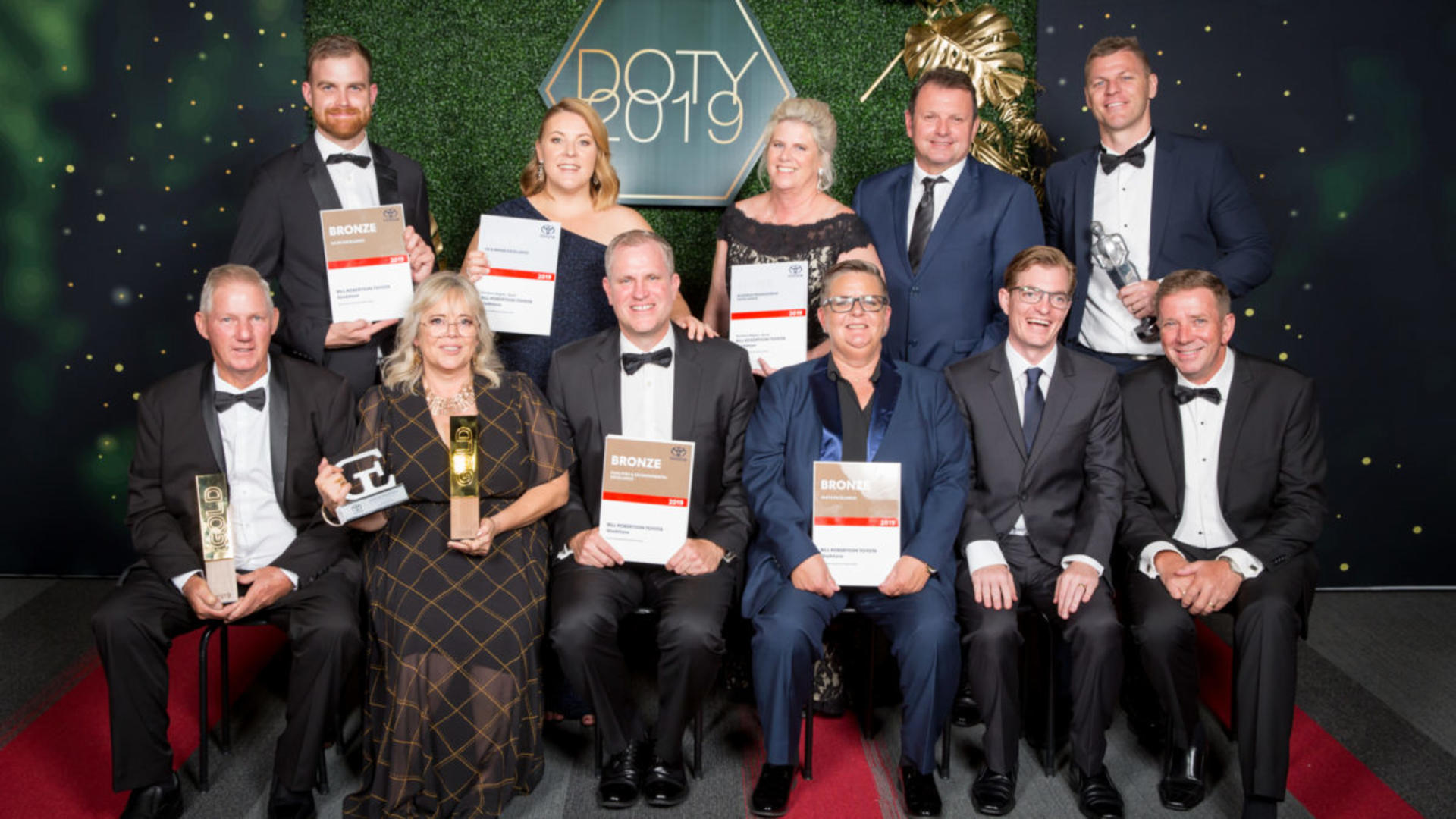 Bill Robertson Toyota Recognised For Excellence banner