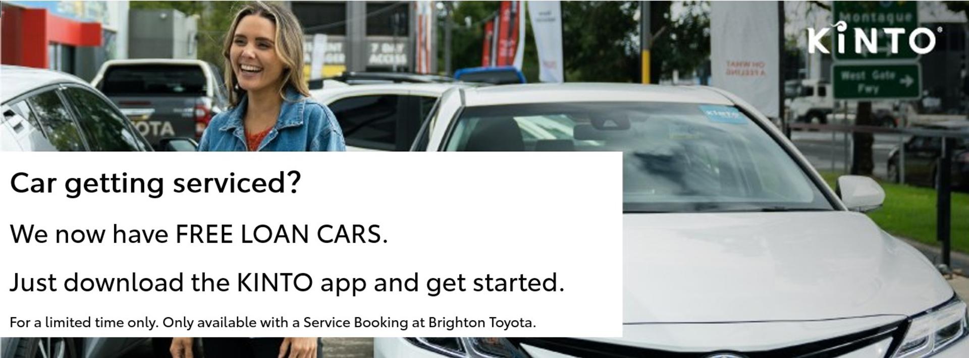 Kinto Service Loan Cars