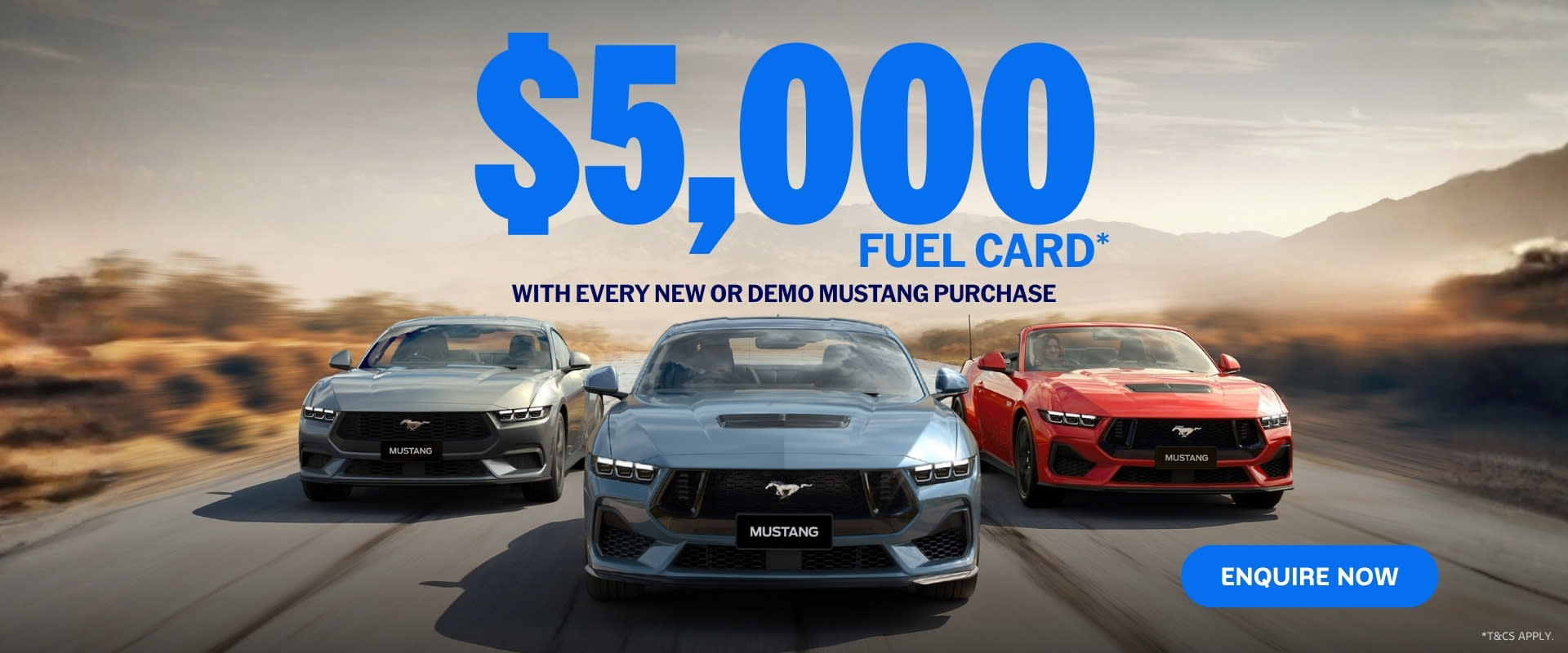 Mustang $5K Fuel Card | June 2026