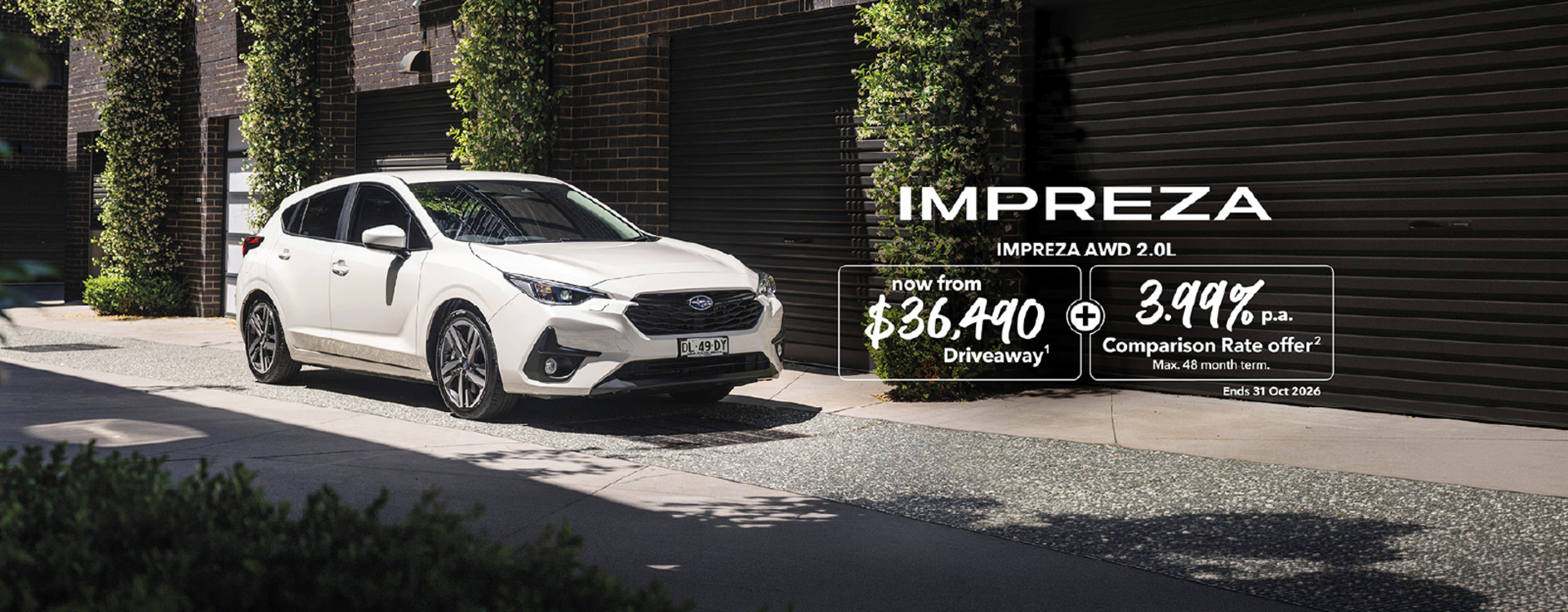 Subaru Impreza AWD 2.0L